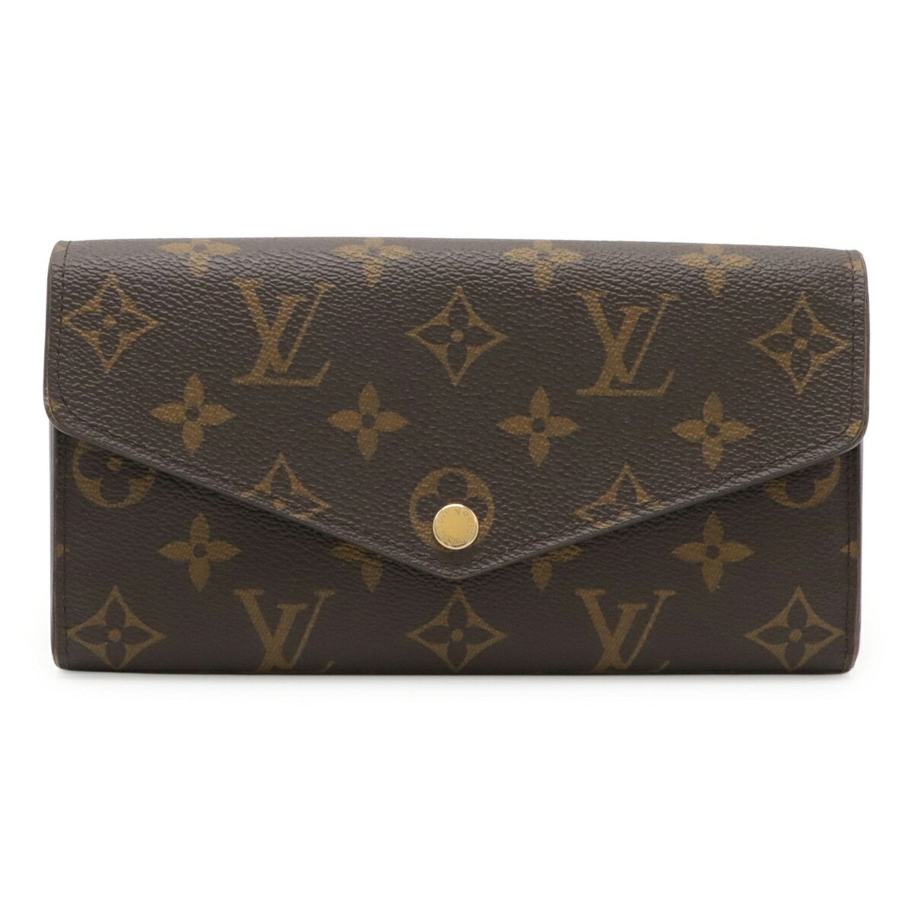 LOUIS VUITTON Monogram Portefeuille Sarah Bi-fold Long Wallet