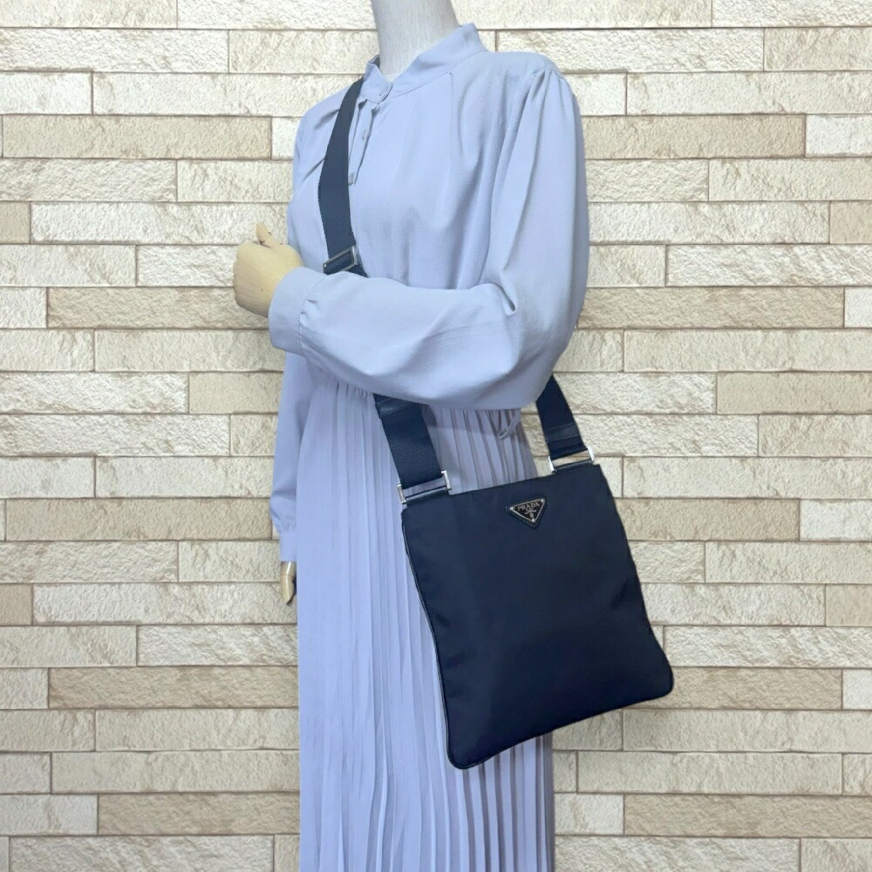 Prada Shoulder Bag Nylon Unisex