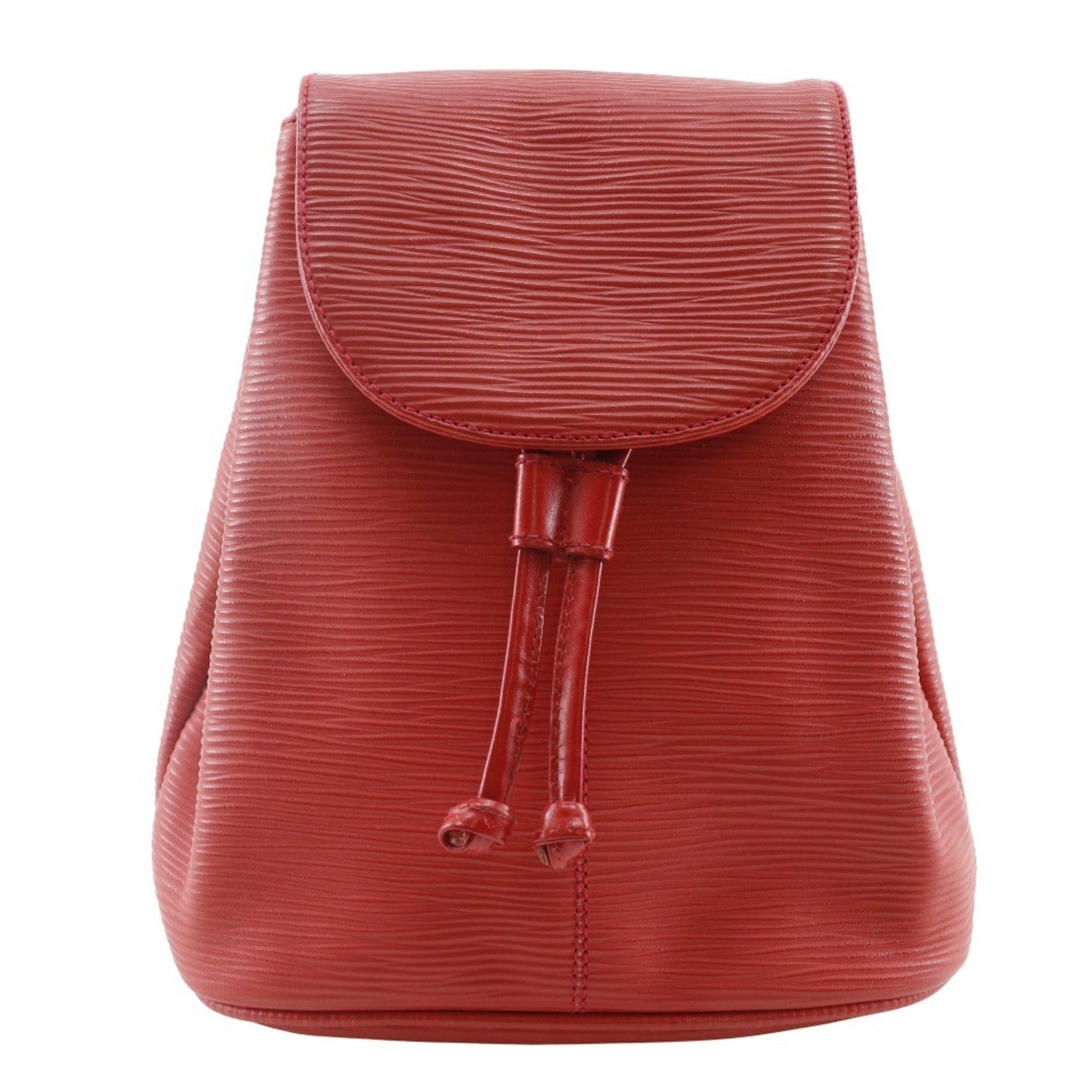 FENDI Mini Backpack, Calfskin, Red
