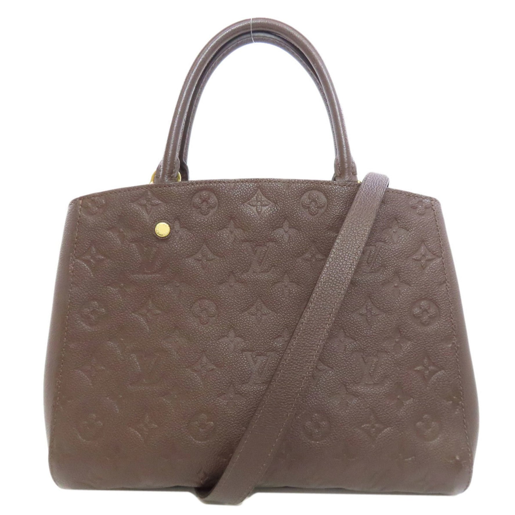 Louis Vuitton Montaigne MM Handbag Empreinte