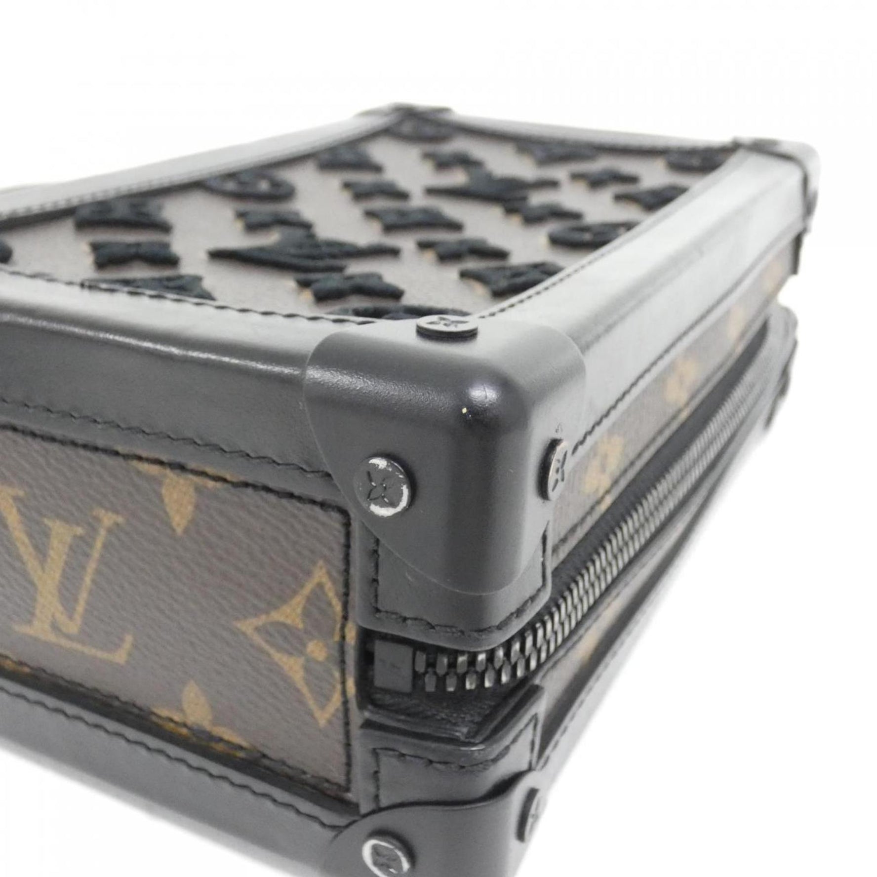 Louis Vuitton Monogram Tuftage Vertical Soft Trunk Shoulder Bag