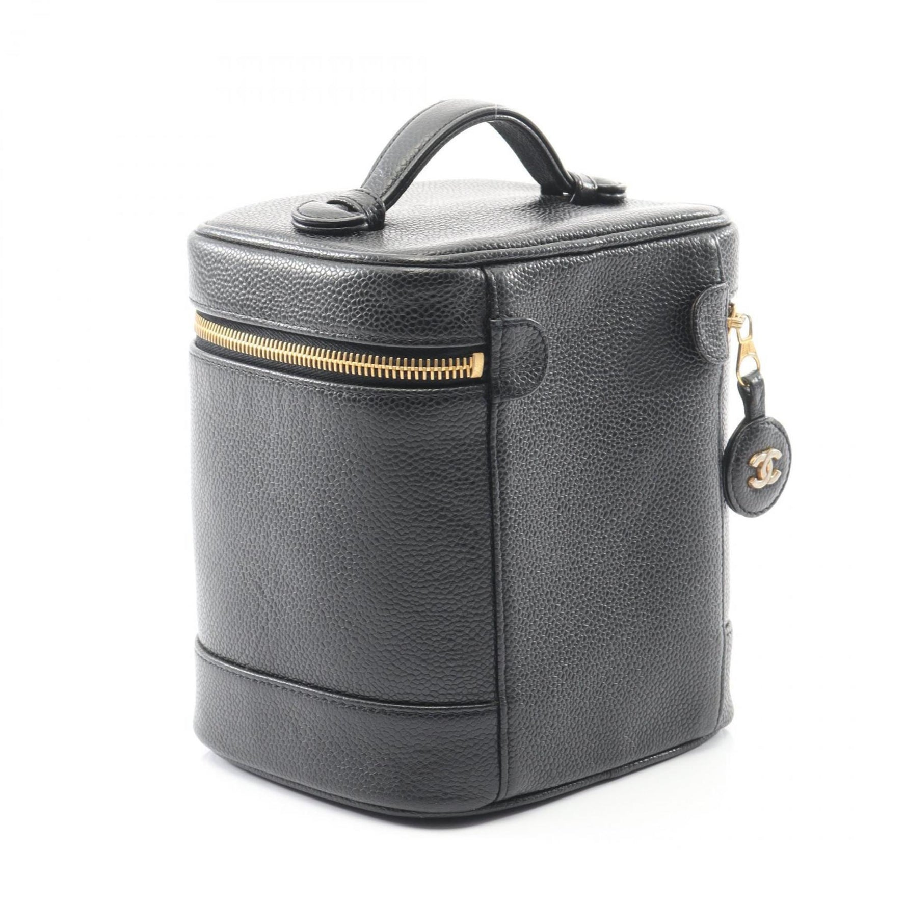 CHANEL Coco Mark Handbag Bag in Caviar (Grained Calfskin)