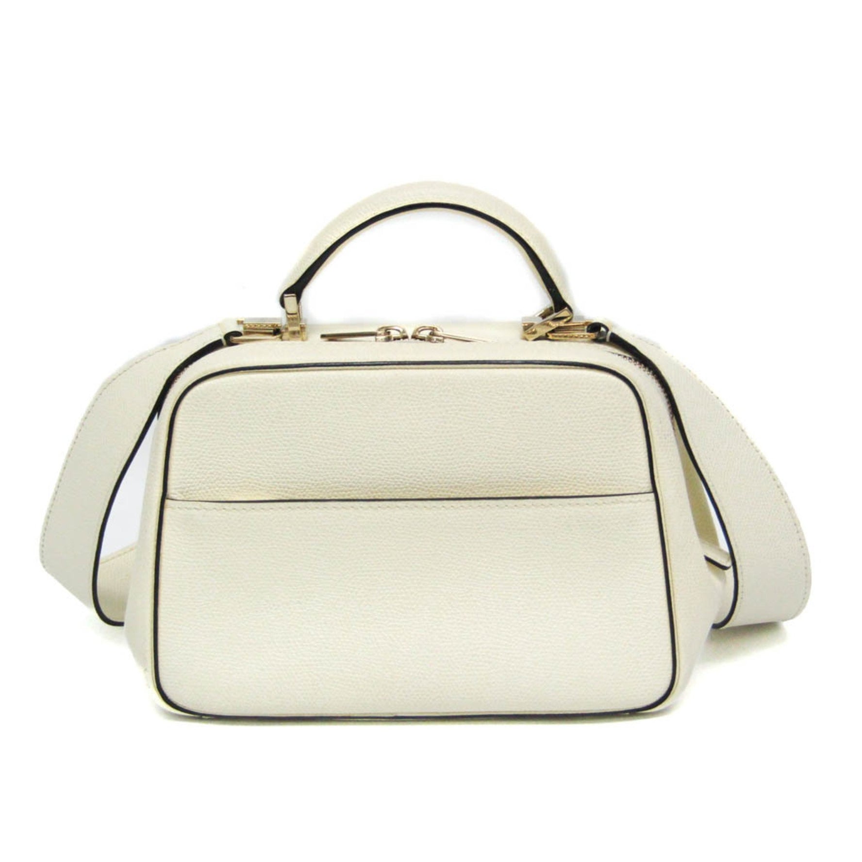 Valextra SERIES S Mini Handbag 0016028LOC99 Women's Leather Handbag,Shoulder Bag White