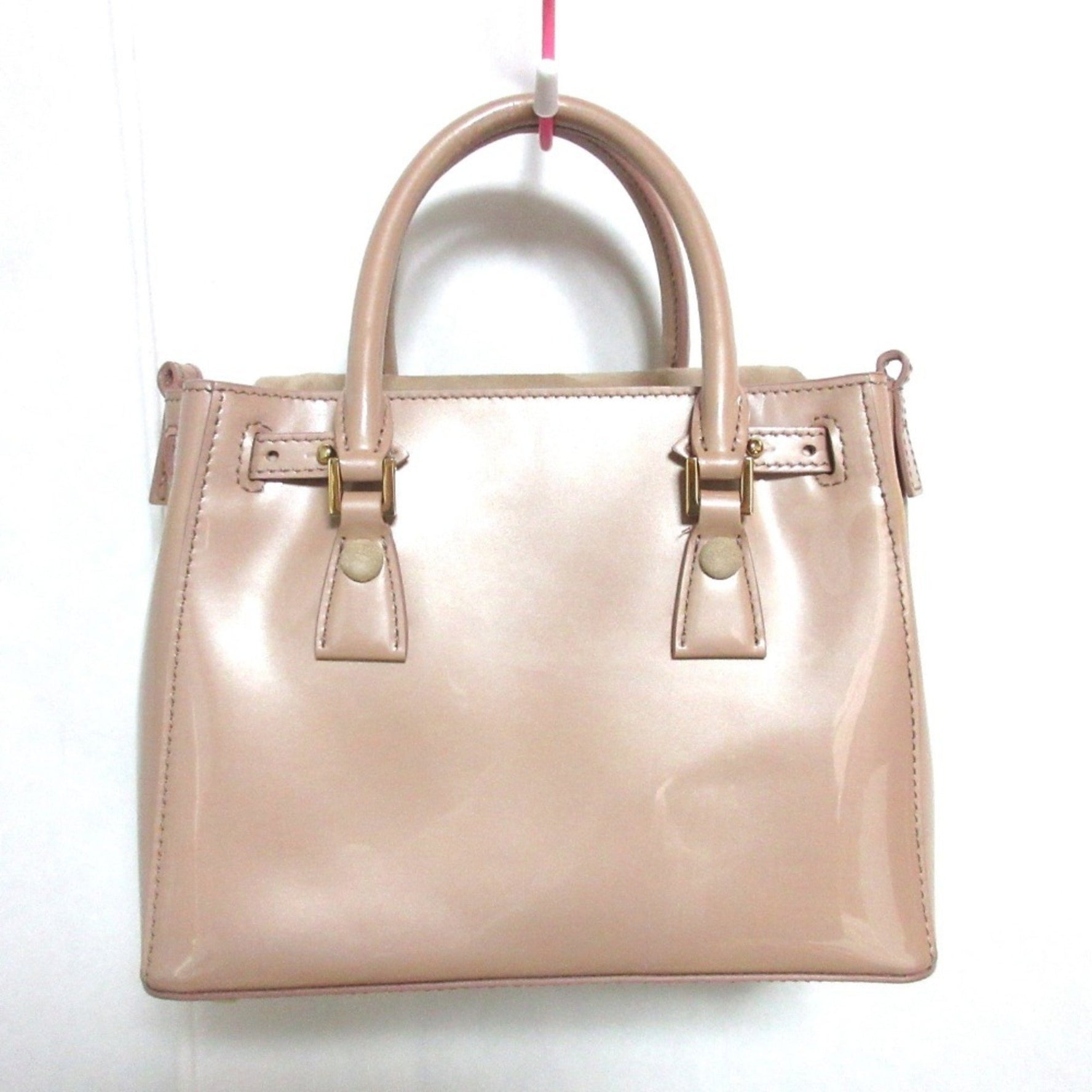 Maison Margiela 11 Handbag Shoulder Bag Pink Beige