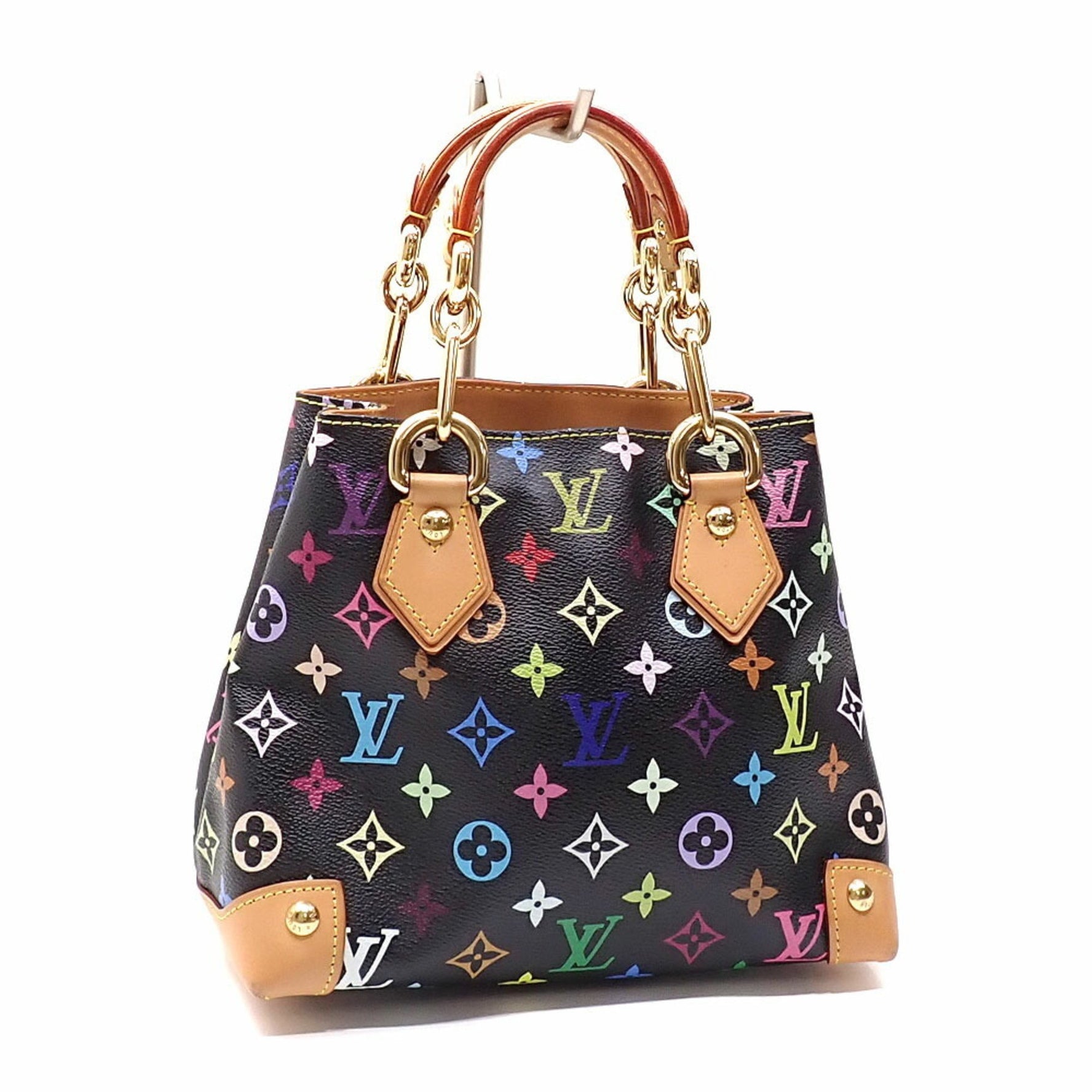 Louis Vuitton Monogram Multicolore Audra Handbag, Women's, M40048, Noir