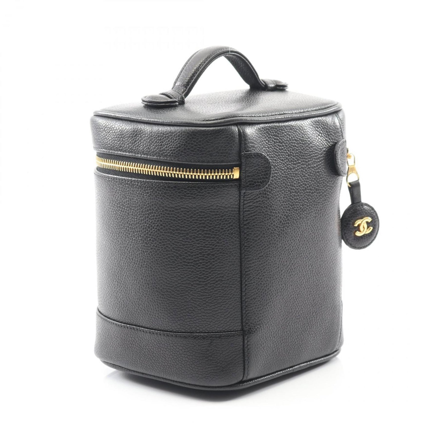 CHANEL Coco Mark Handbag Bag in Caviar (Grained Calfskin)