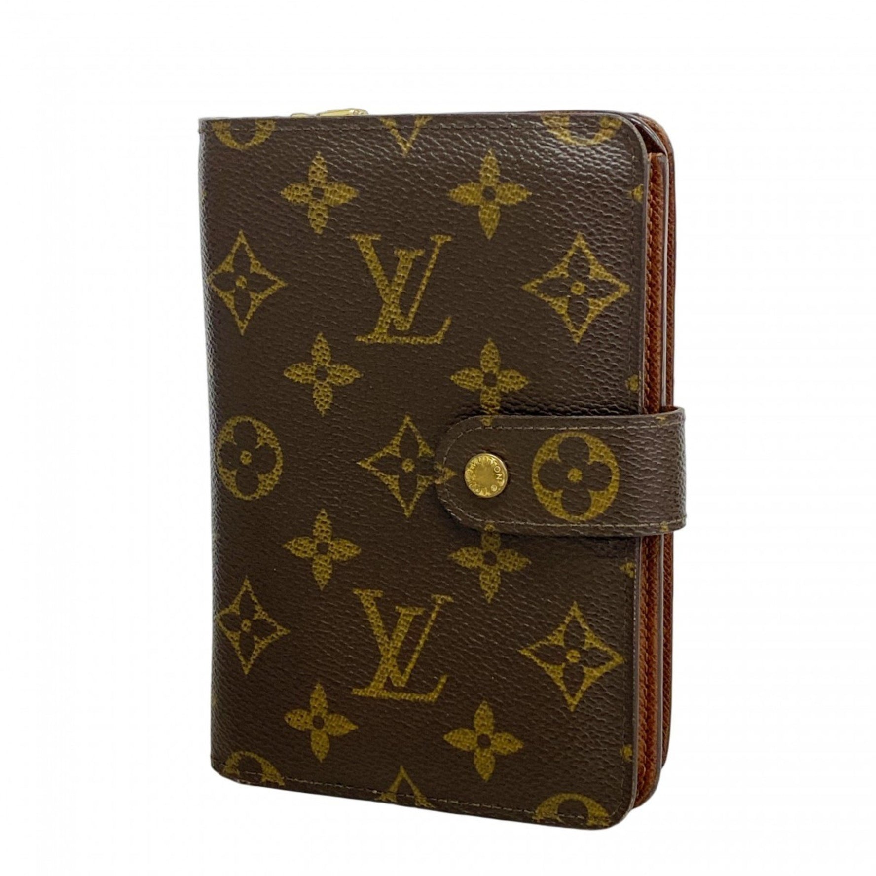 Louis Vuitton Monogram Porte Papier Zip Wallet Men's and