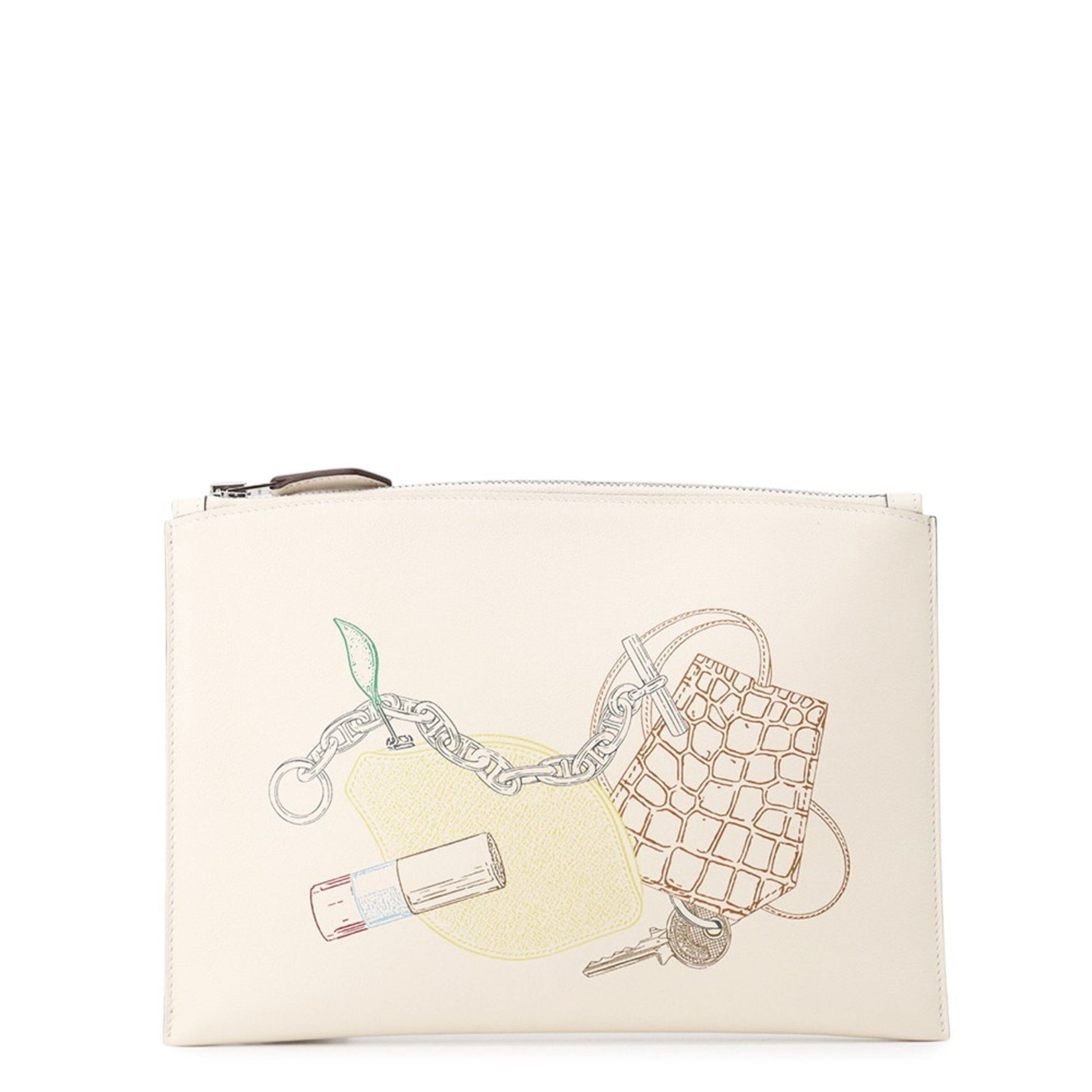 Hermes Hermès Vid Ton Sac PM clutch bag, In-N-Out Nata Swift, U stamp