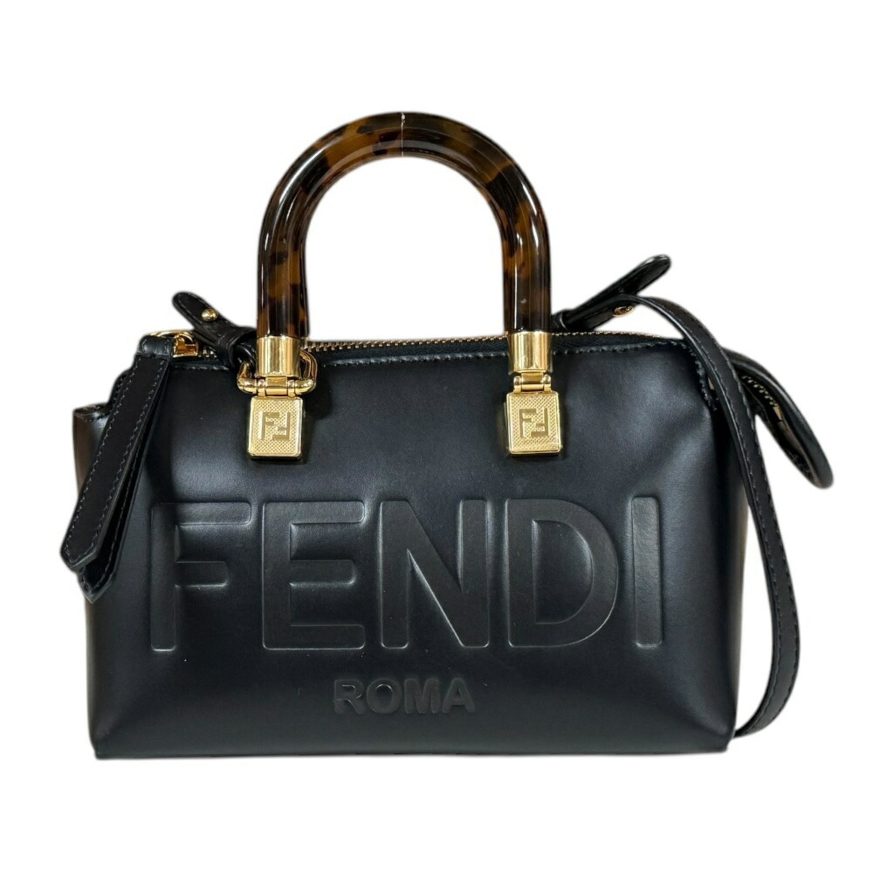 Fendi By The Way Shoulder Bag Leather