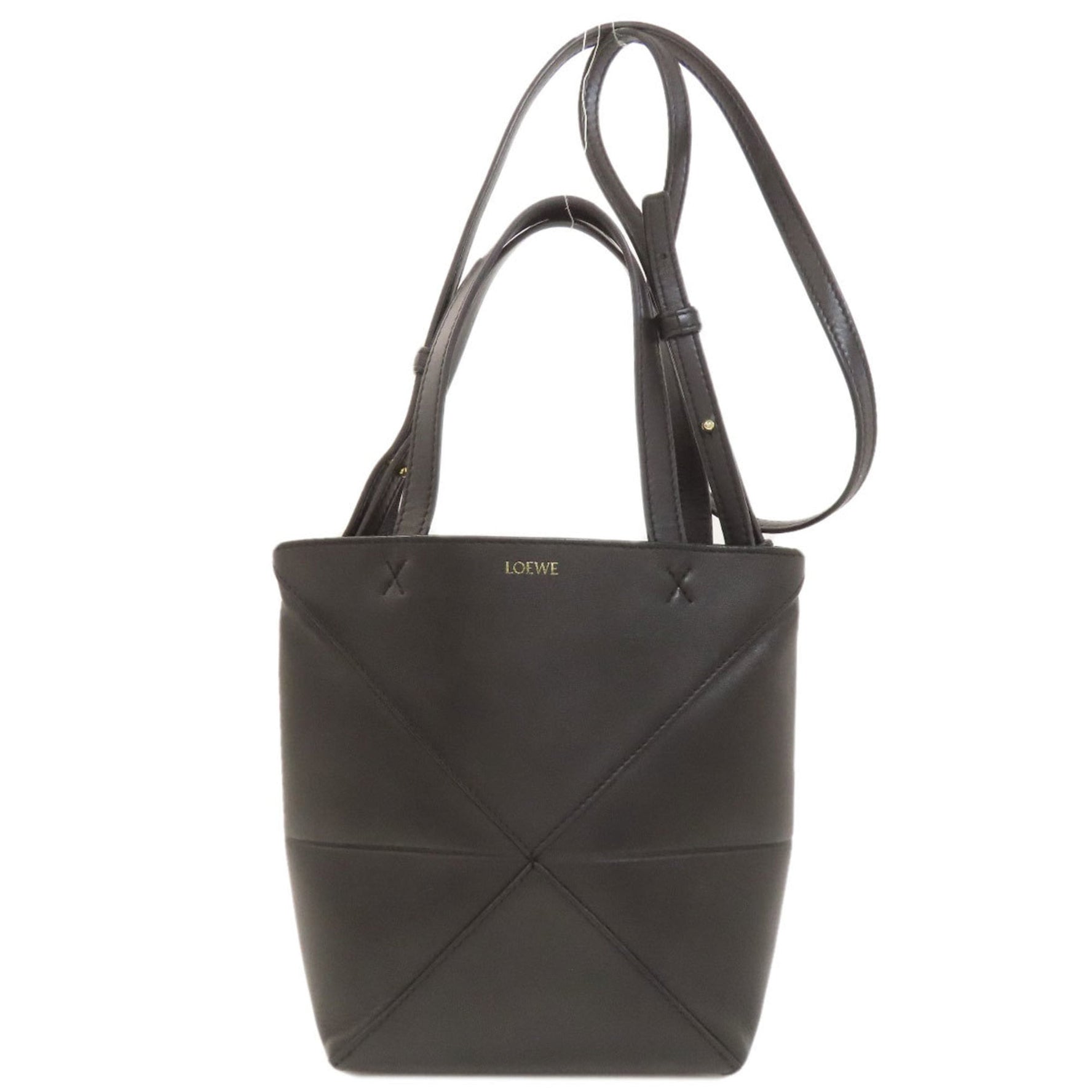 LOEWE Puzzle Handbag in Calfskin Leather