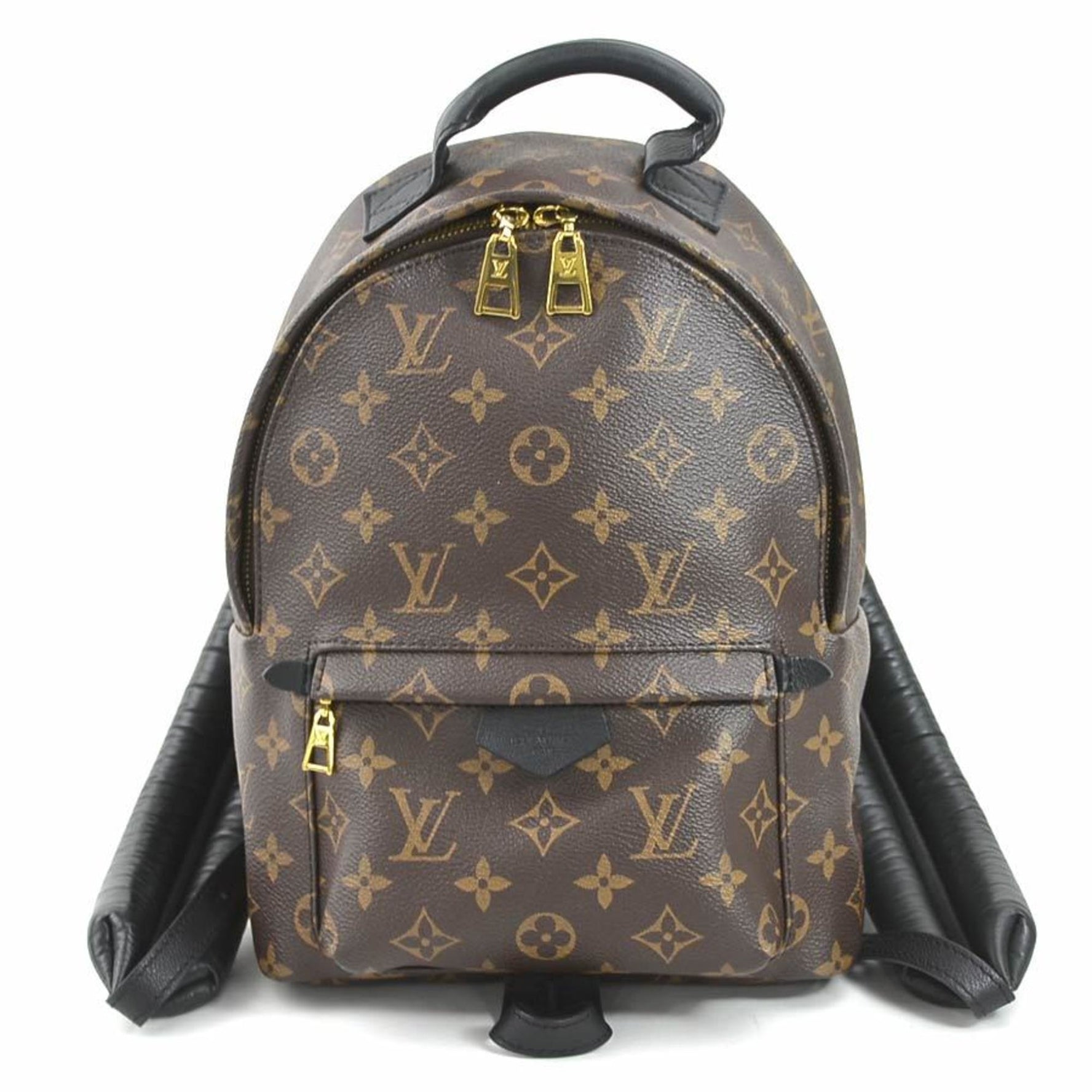 Louis Vuitton Backpack Monogram Palm Springs PM Canvas Gold Men's