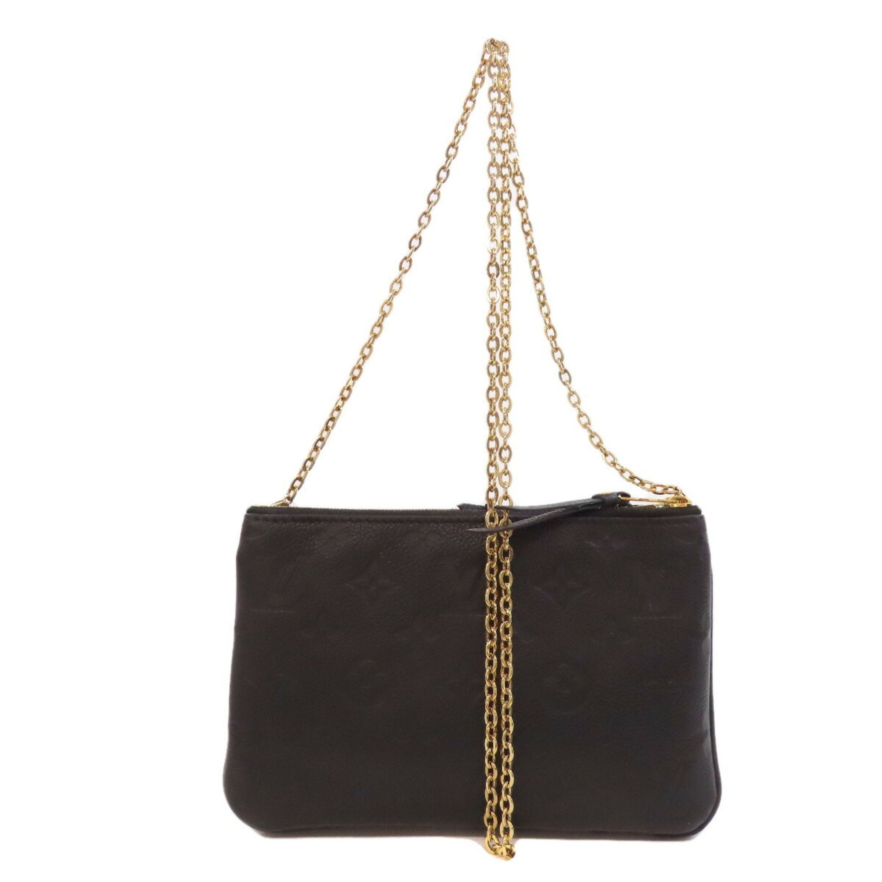 Louis Vuitton Pochette Double Zip Shoulder Bag Empreinte