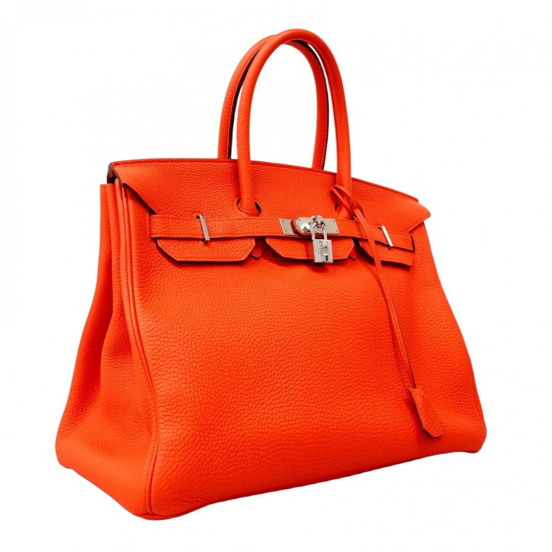 Hermes Hermès Birkin 35 Togo Rose Jaipur Handbag with Q Stamp for Women