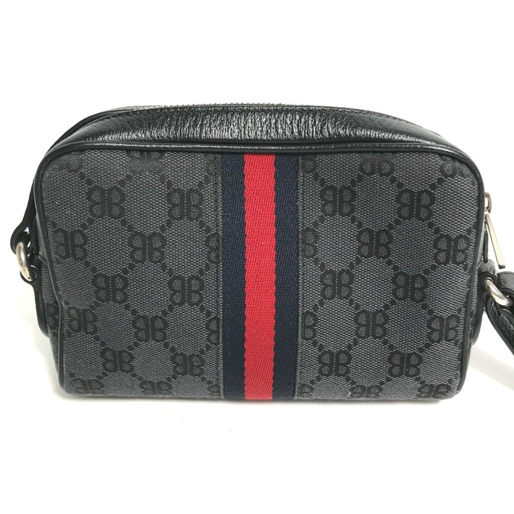 GUCCI Balenciaga Hacker Project GG Pochette Shoulder Bag in Canvas/Leather