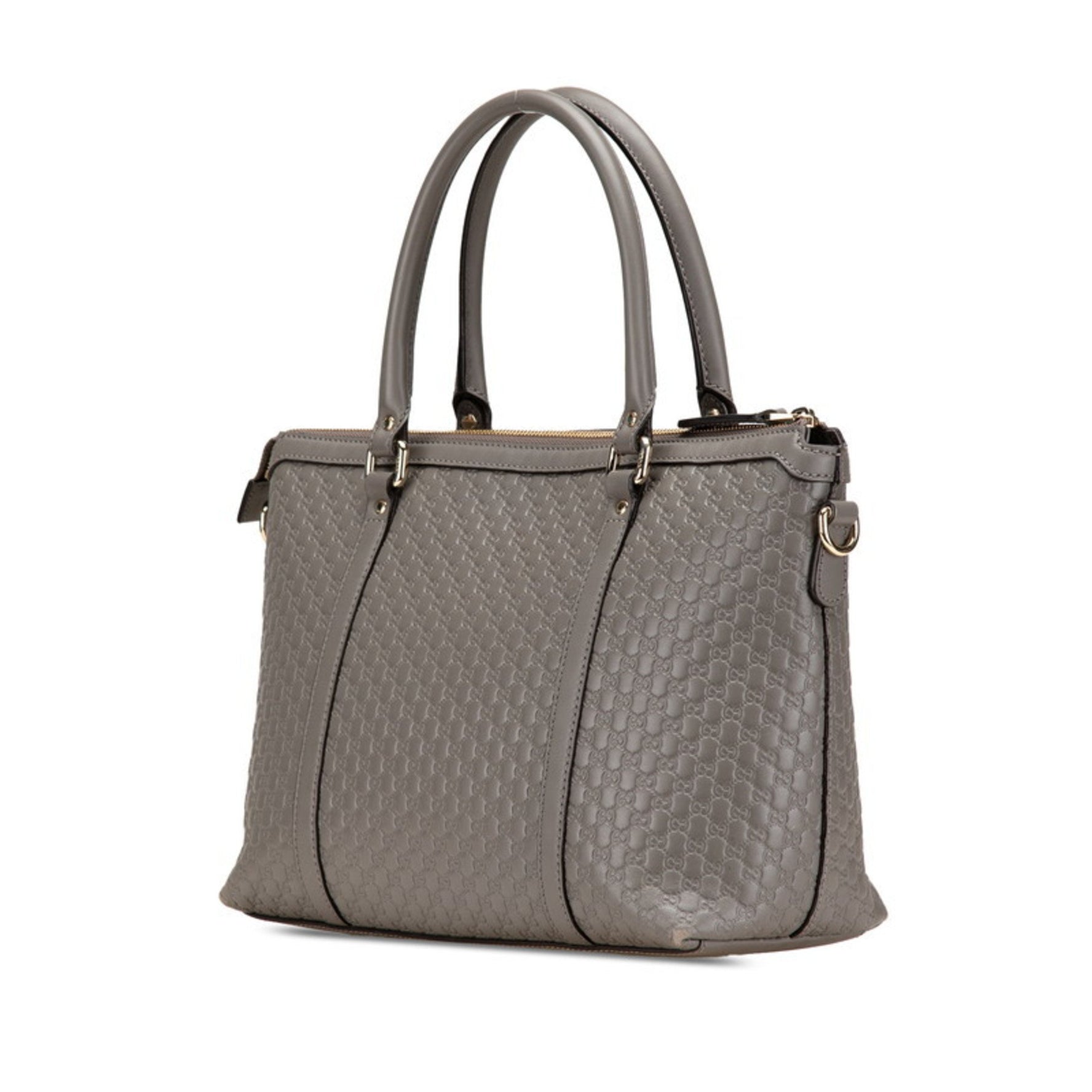 Gucci Micro Guccissima Shoulder Bag Tote Leather