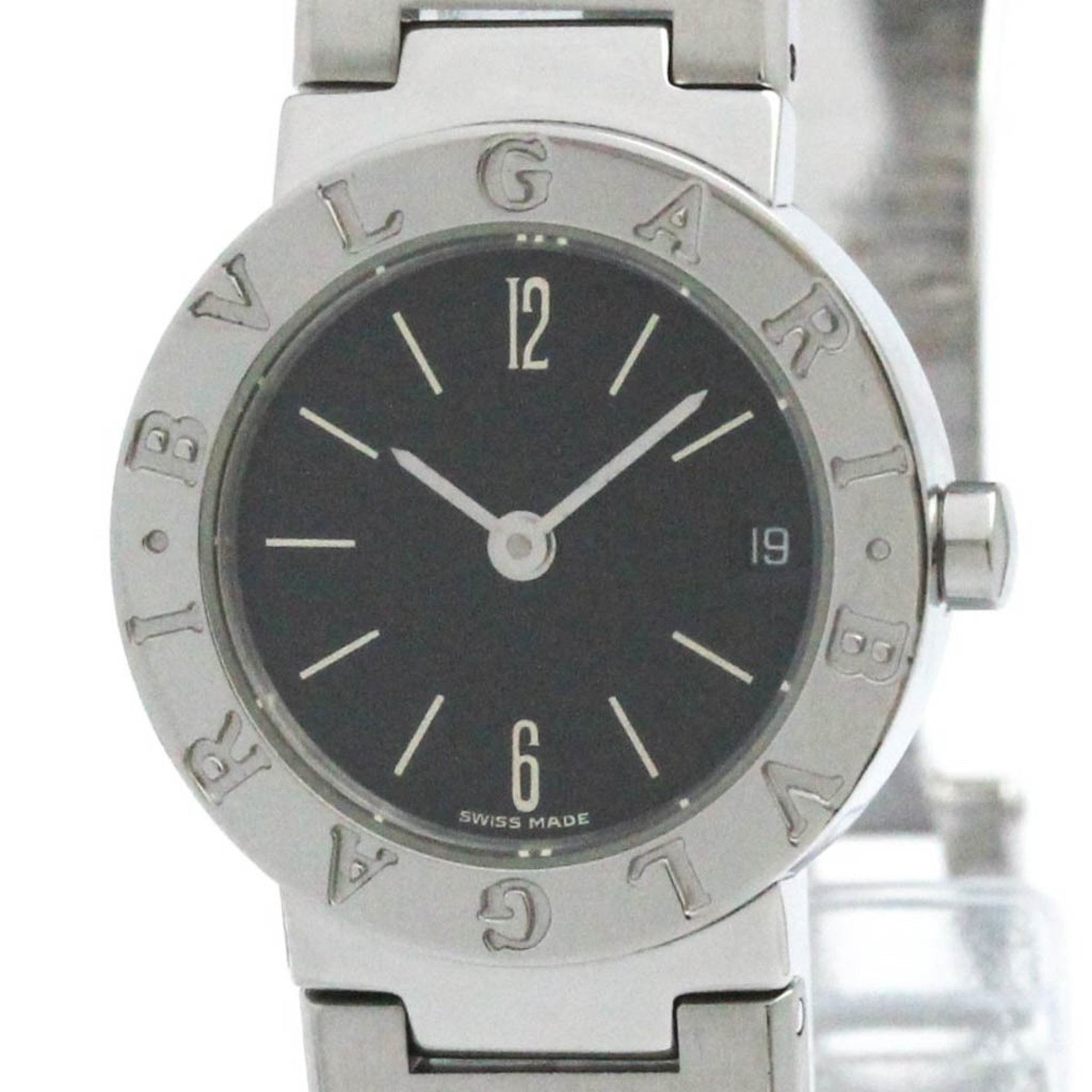 BVLGARI BVLGARI-BVLGARI Steel Quartz Ladies Watch Polished