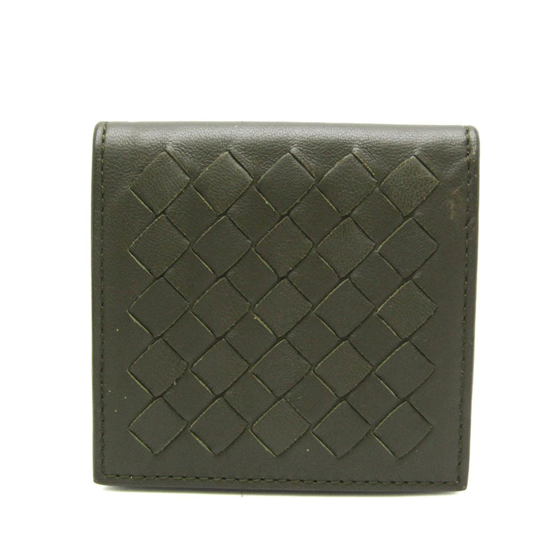 Bottega Veneta Intrecciato Leather Coin Purse/coin Case