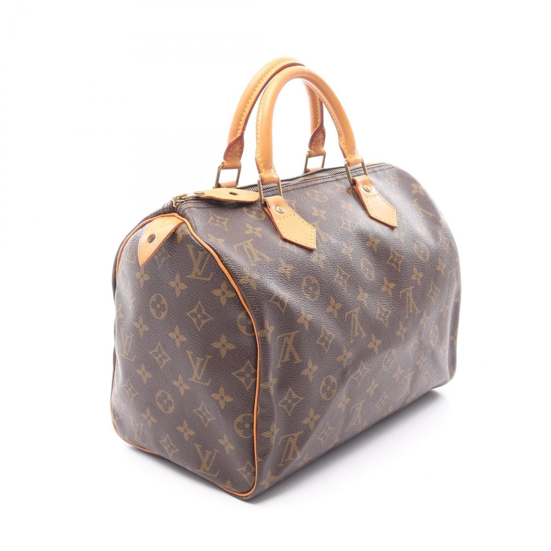 Louis Vuitton Speedy 30 Handbag, Coated Canvas and Leather, Monogram