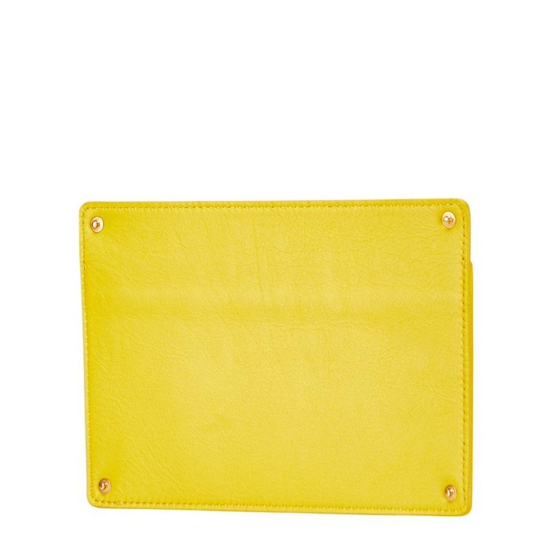 Fendi Peekaboo Pocket Pouch Leather