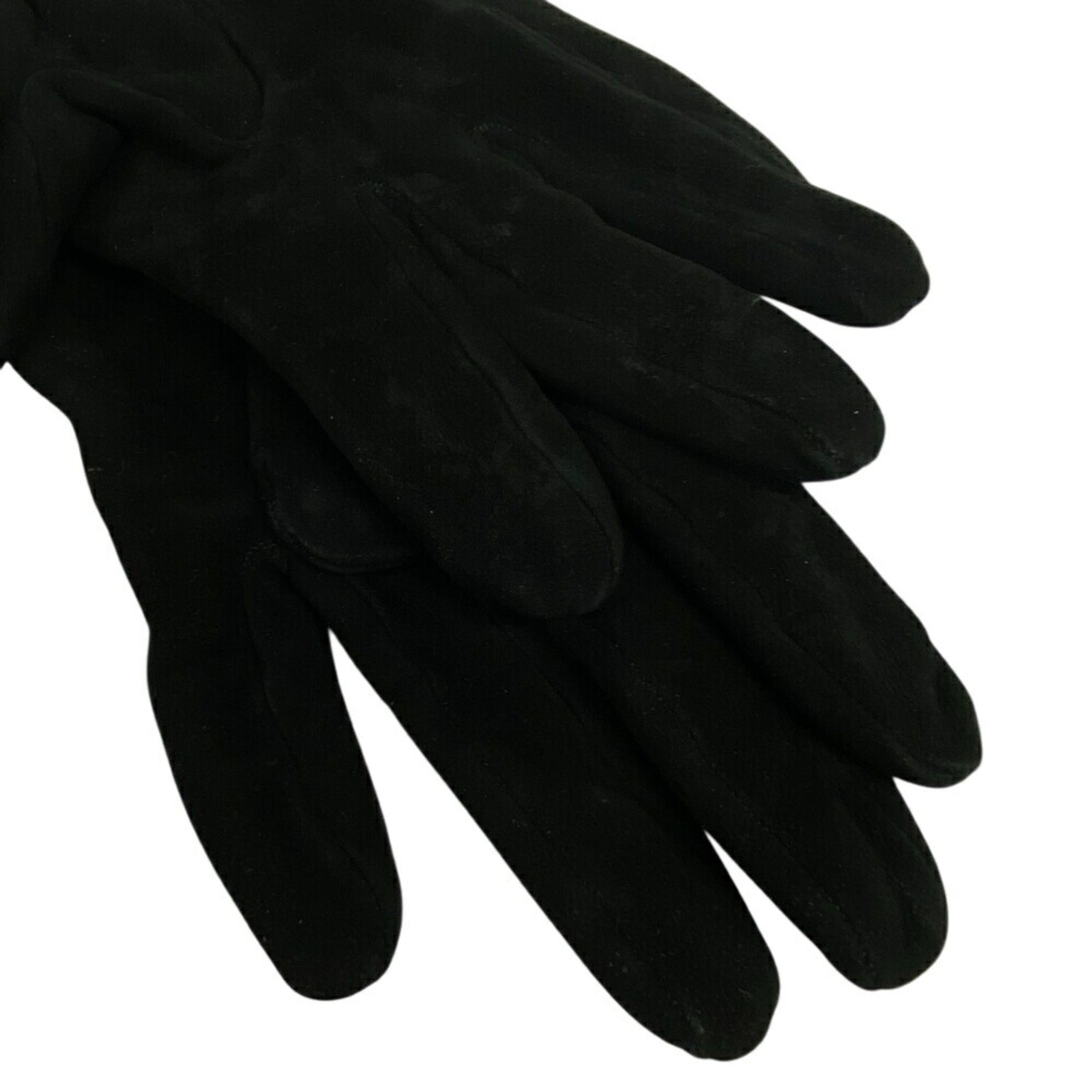 HERMES Bolide Jige Gloves Black Women's