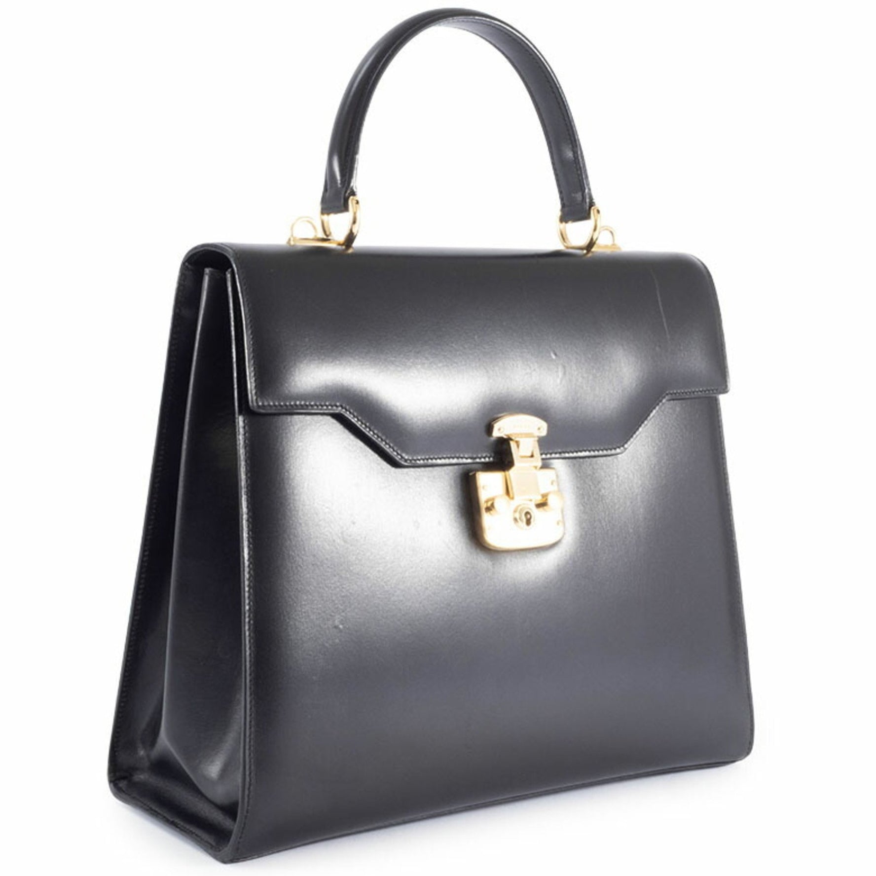 Gucci Old Ladylock Bag in Leather, 000 01 0192