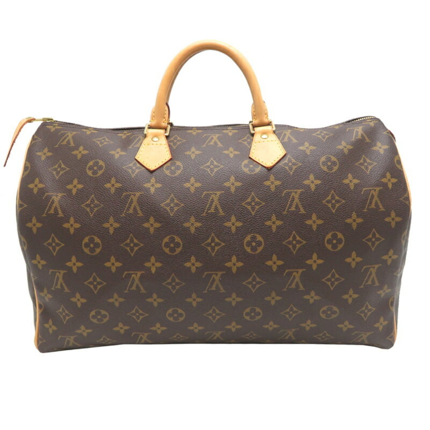 Louis Vuitton Speedy 40 Women's and Men's Boston Bag Monogram Brown