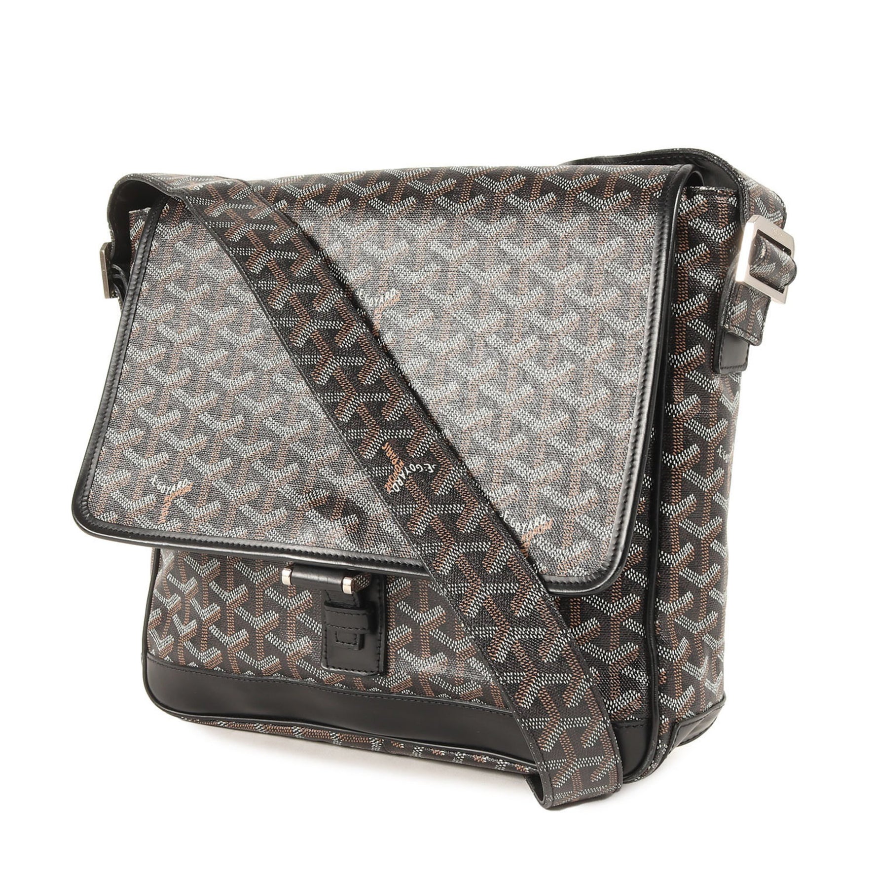 GOYARD Grand Bleu MM Shoulder Bag (Brown, Size MM)