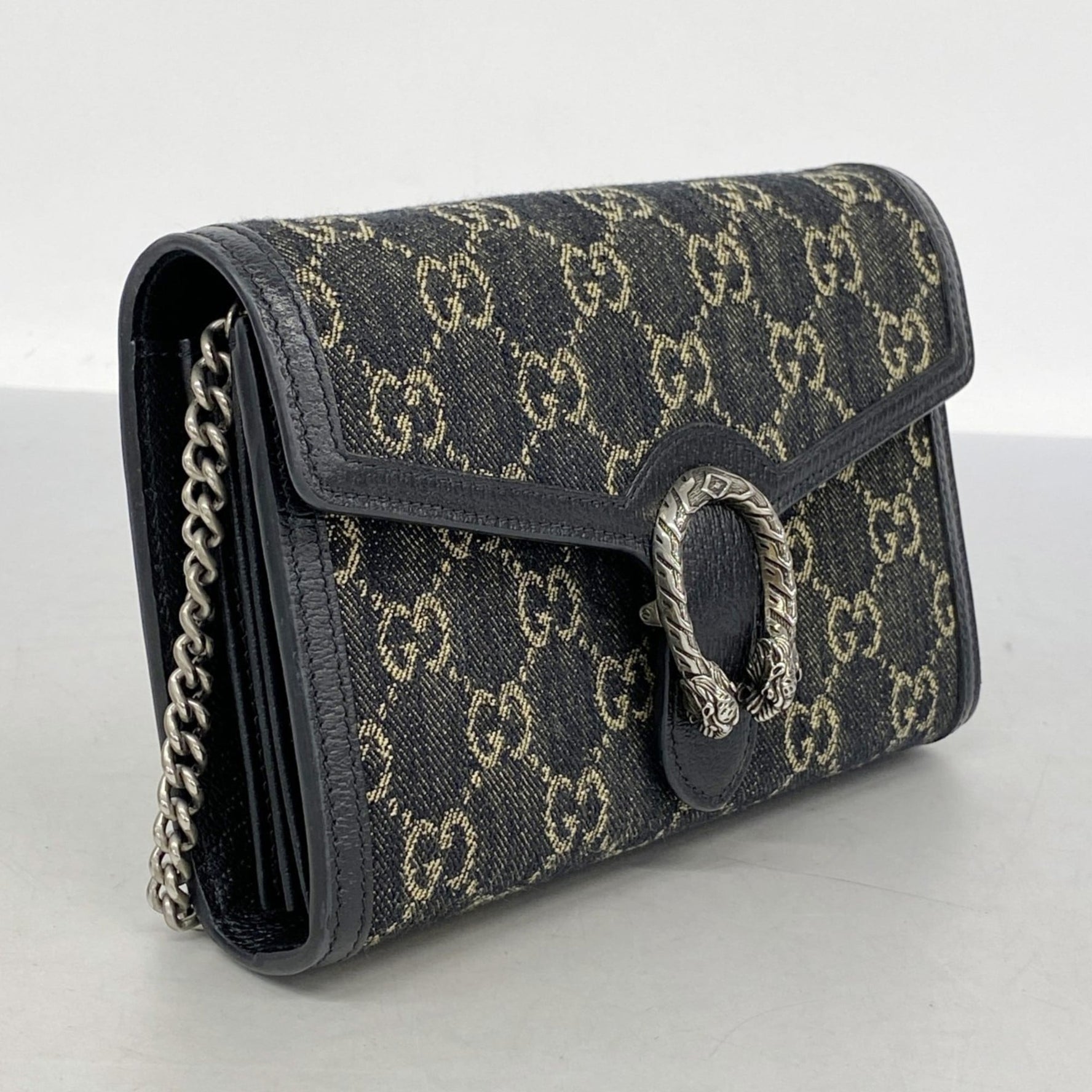 Gucci Dionysus Shoulder Wallet Denim
