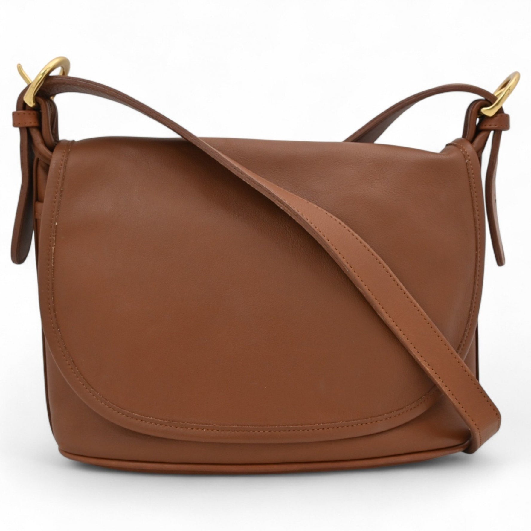 Coach leather shoulder bag