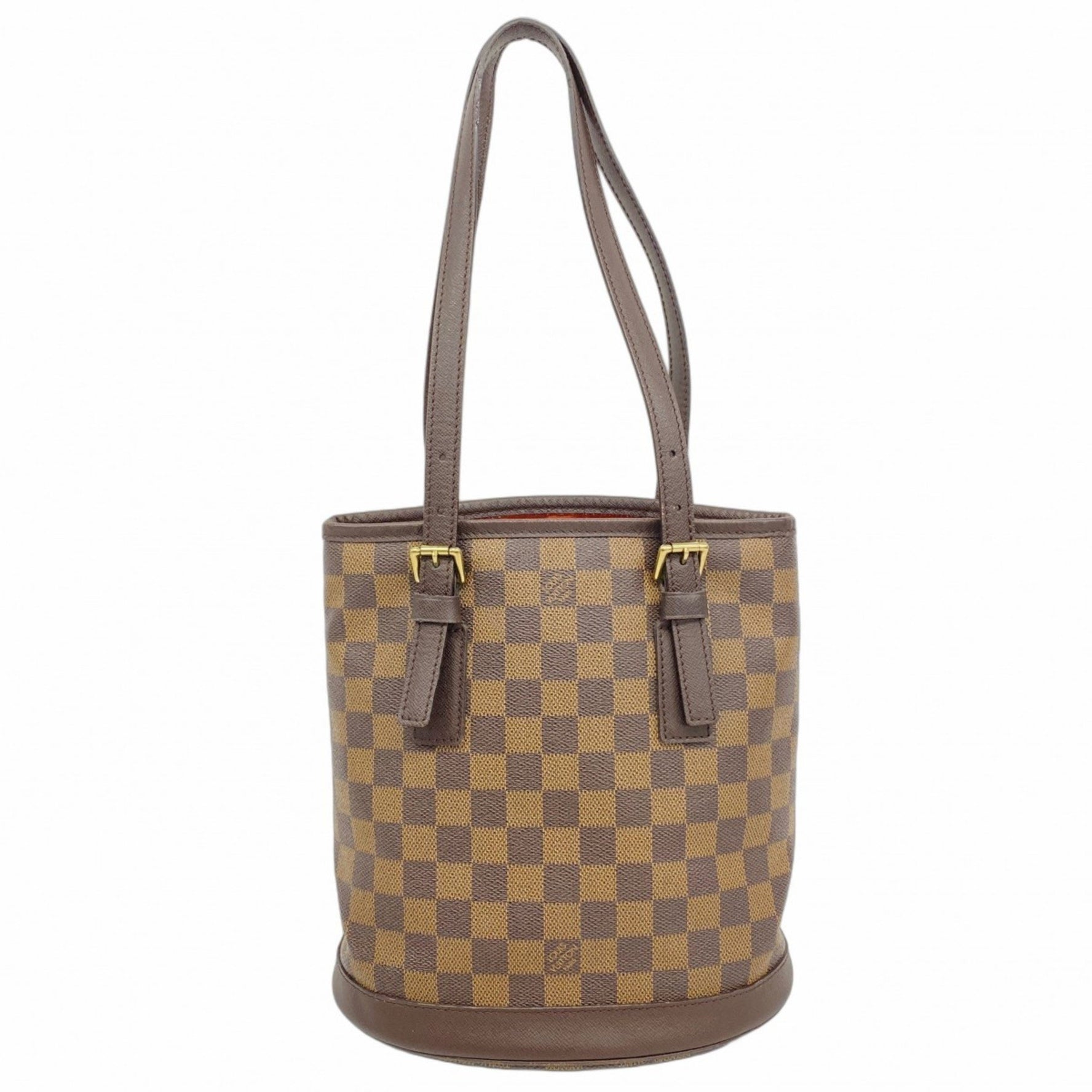 Louis Vuitton Damier Marais Tote Bag N42240 Ebene Women's