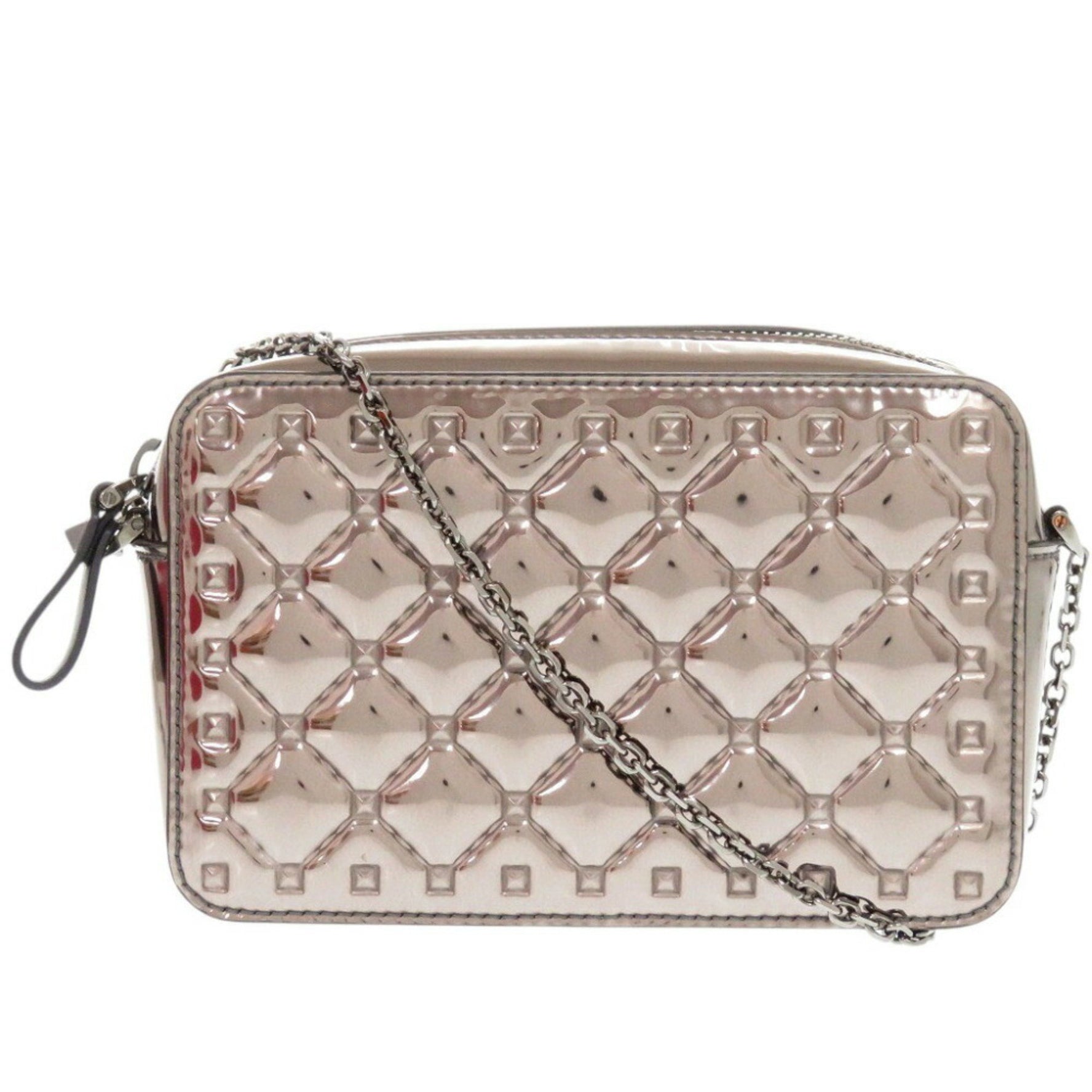 Valentino Garavani Rockstud Spike Patent Shoulder Bag