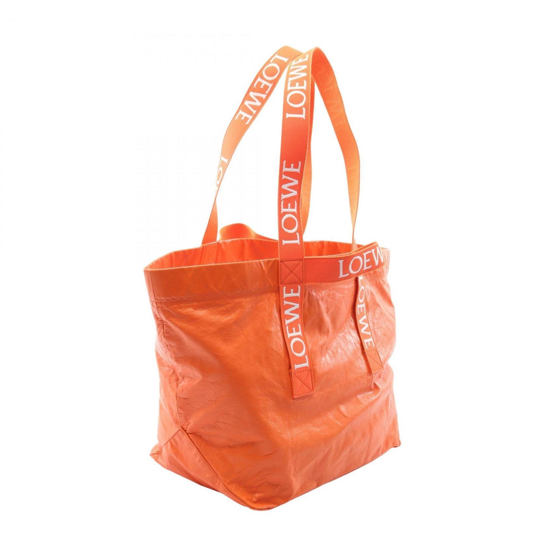 LOEWE Fold Shopper Tote Bag in Paper Calf Leather