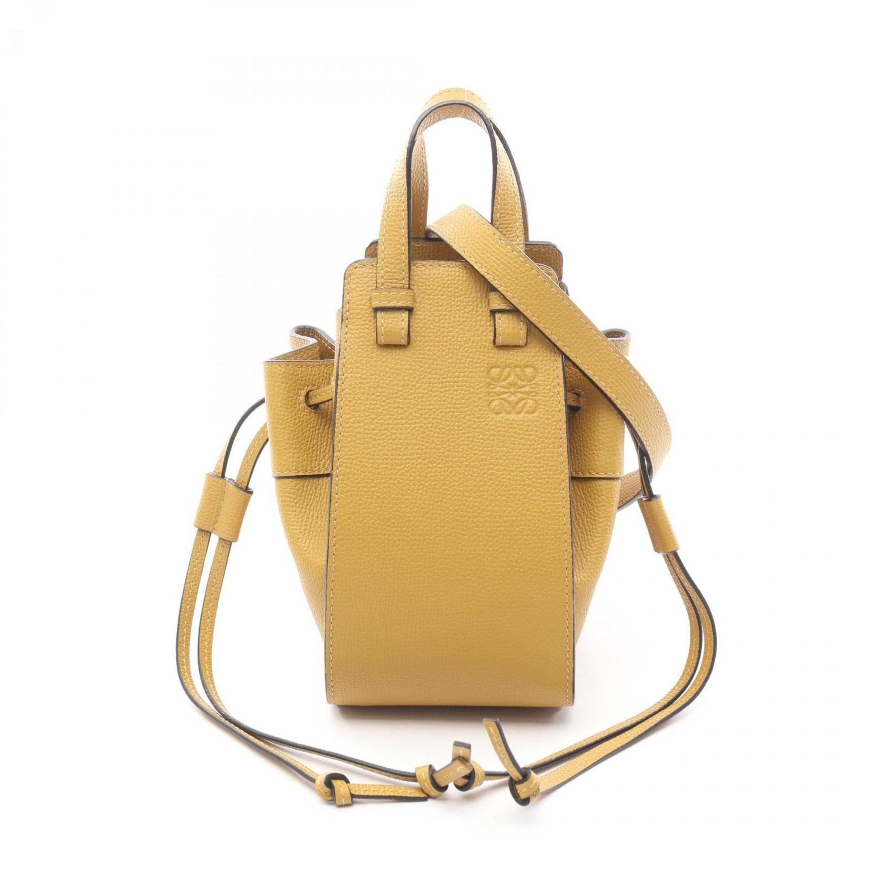 LOEWE Hammock Drawstring Bag, Mini, Handbag, Leather