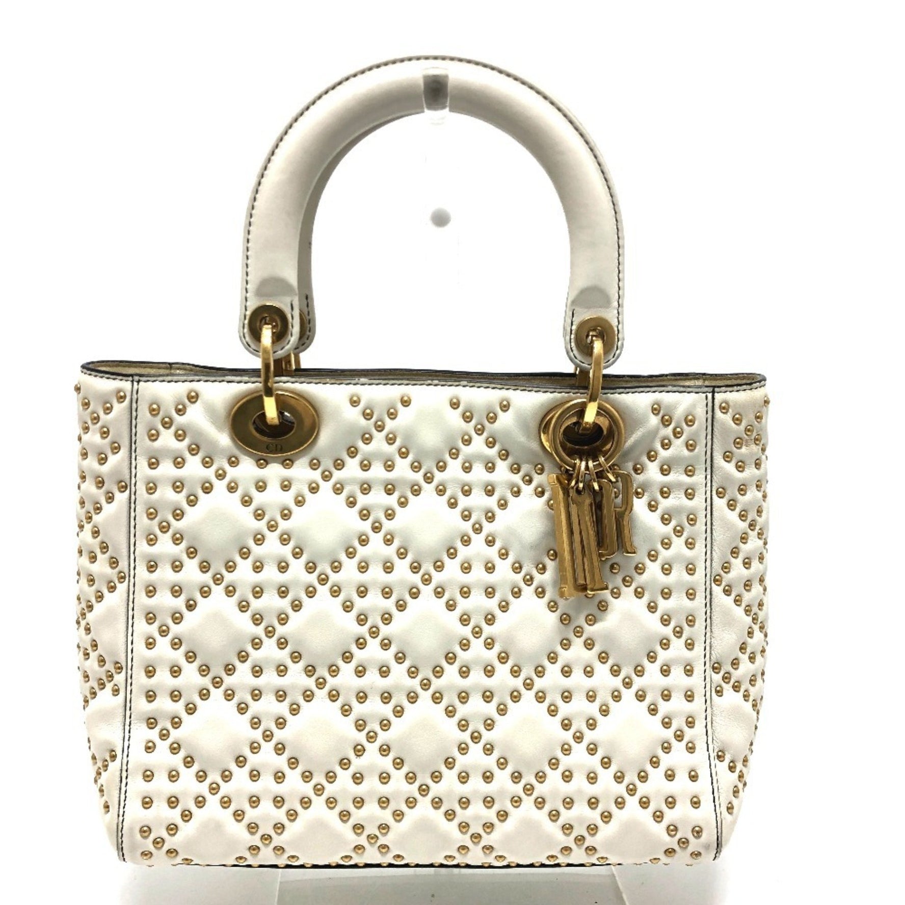 Christian Dior Dior Cannage Tote Bag, Lady Dior, Handbag, Leather