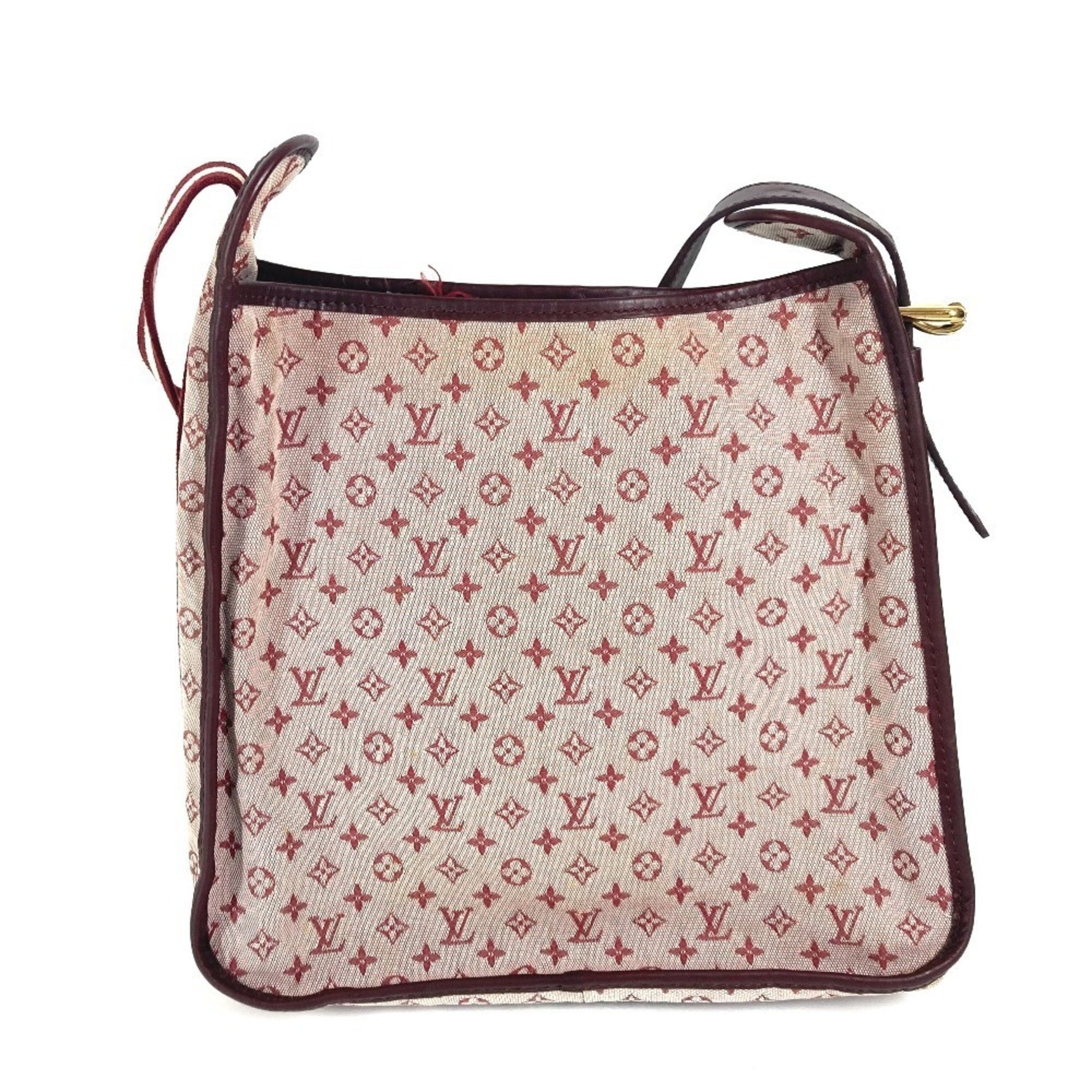 Louis Vuitton Monogram Mini Busas Marie Kate Crossbody Bag Shoulder Canvas Cerise Red
