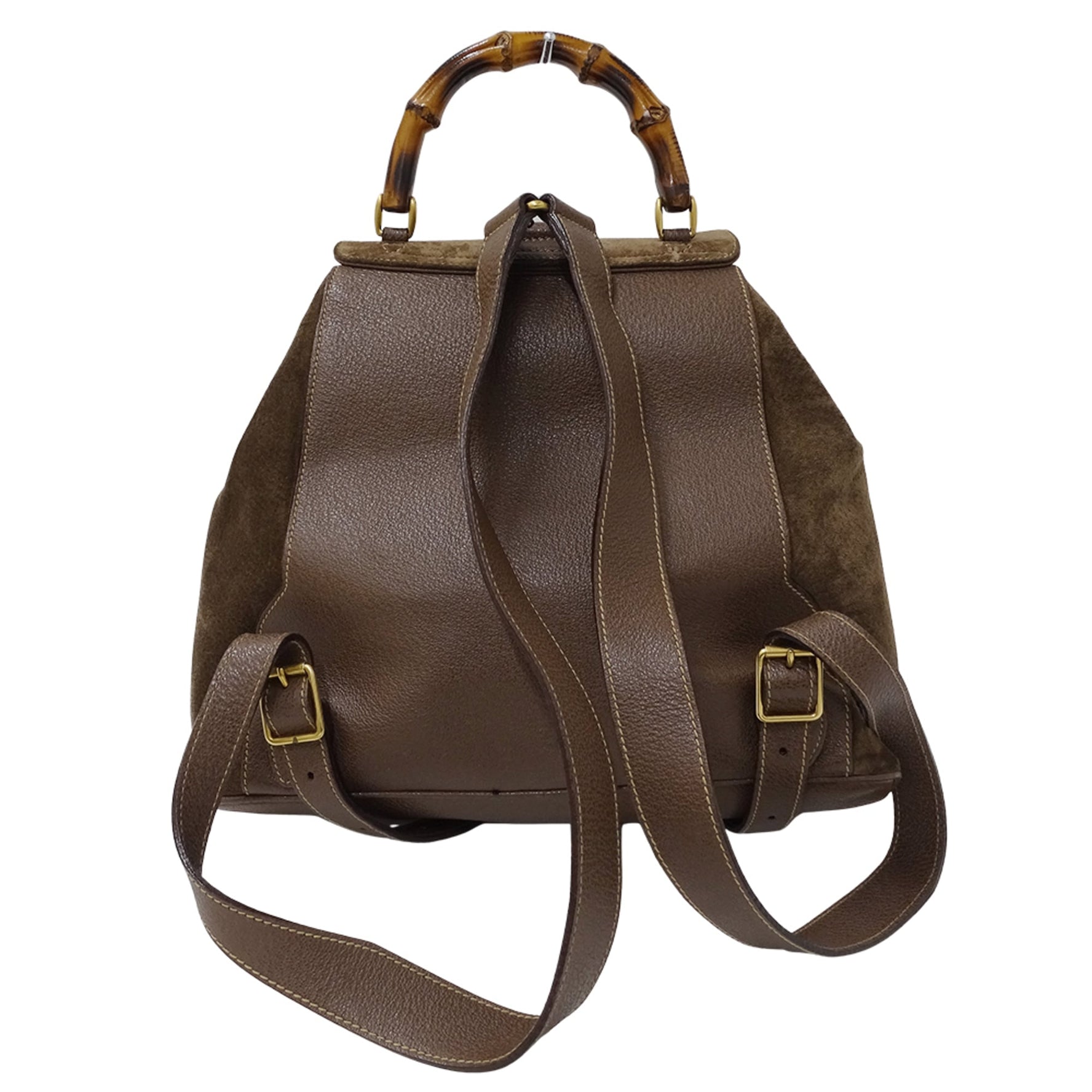 Gucci Bamboo Suede Backpack in (003 9058 0016) - Mini Backpack/Daypack