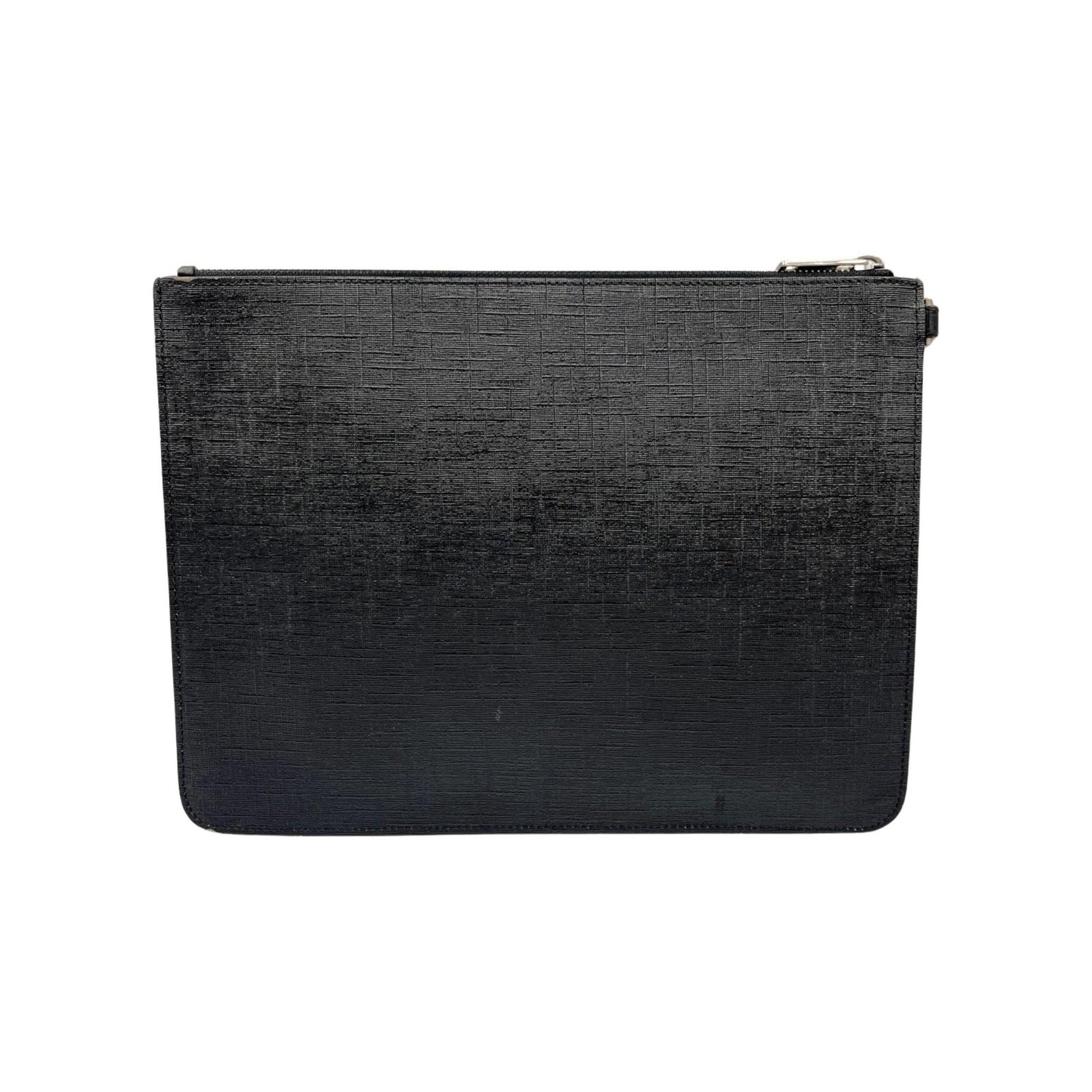 Givenchy Rainbow Logo Leather Clutch Bag