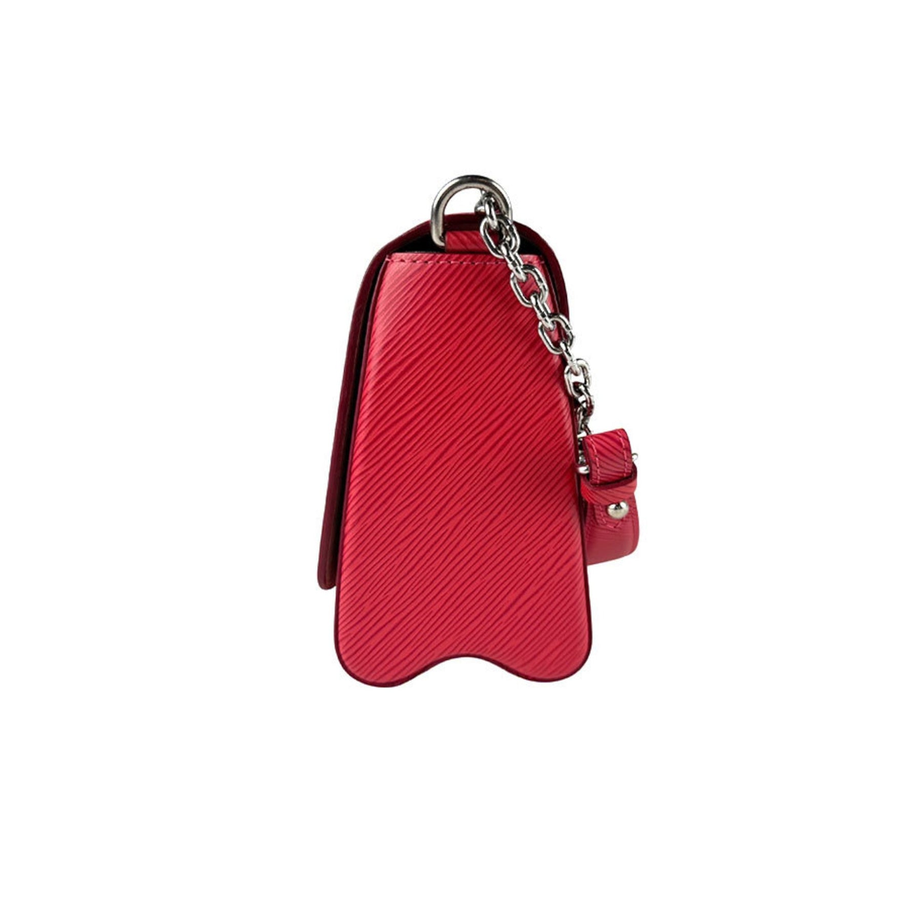 Louis Vuitton Epi Twist MM Shoulder Bag in Red Leather