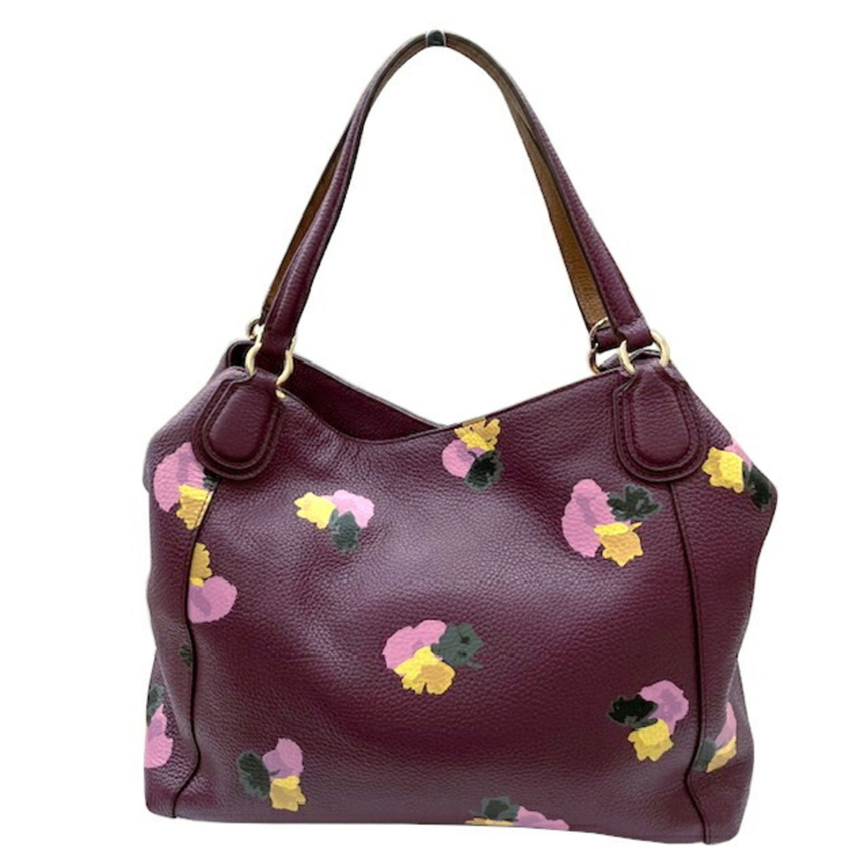 COACH Leather Handbag/Shoulder Bag