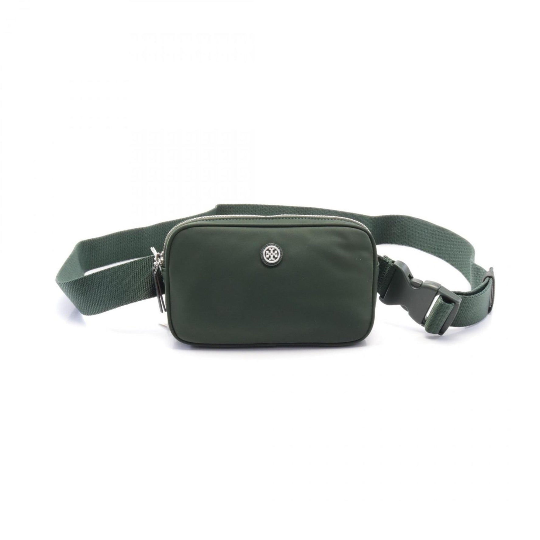 Tory Burch VIRGINIA BELT Waist Bag Body Nylon Women's Green