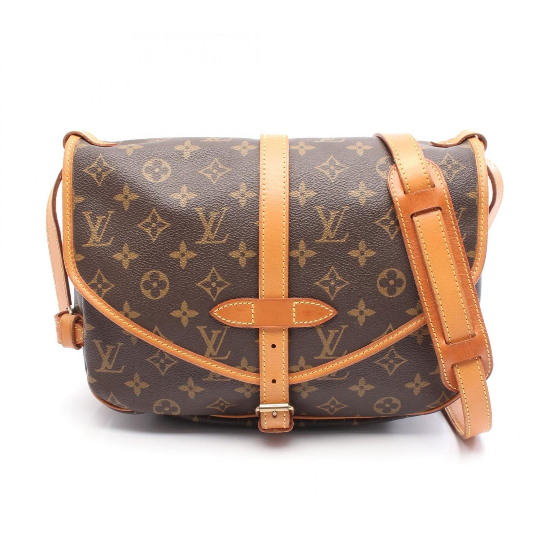 Louis Vuitton Saumur 30 Shoulder Bag, Coated Canvas and Leather, Monogram