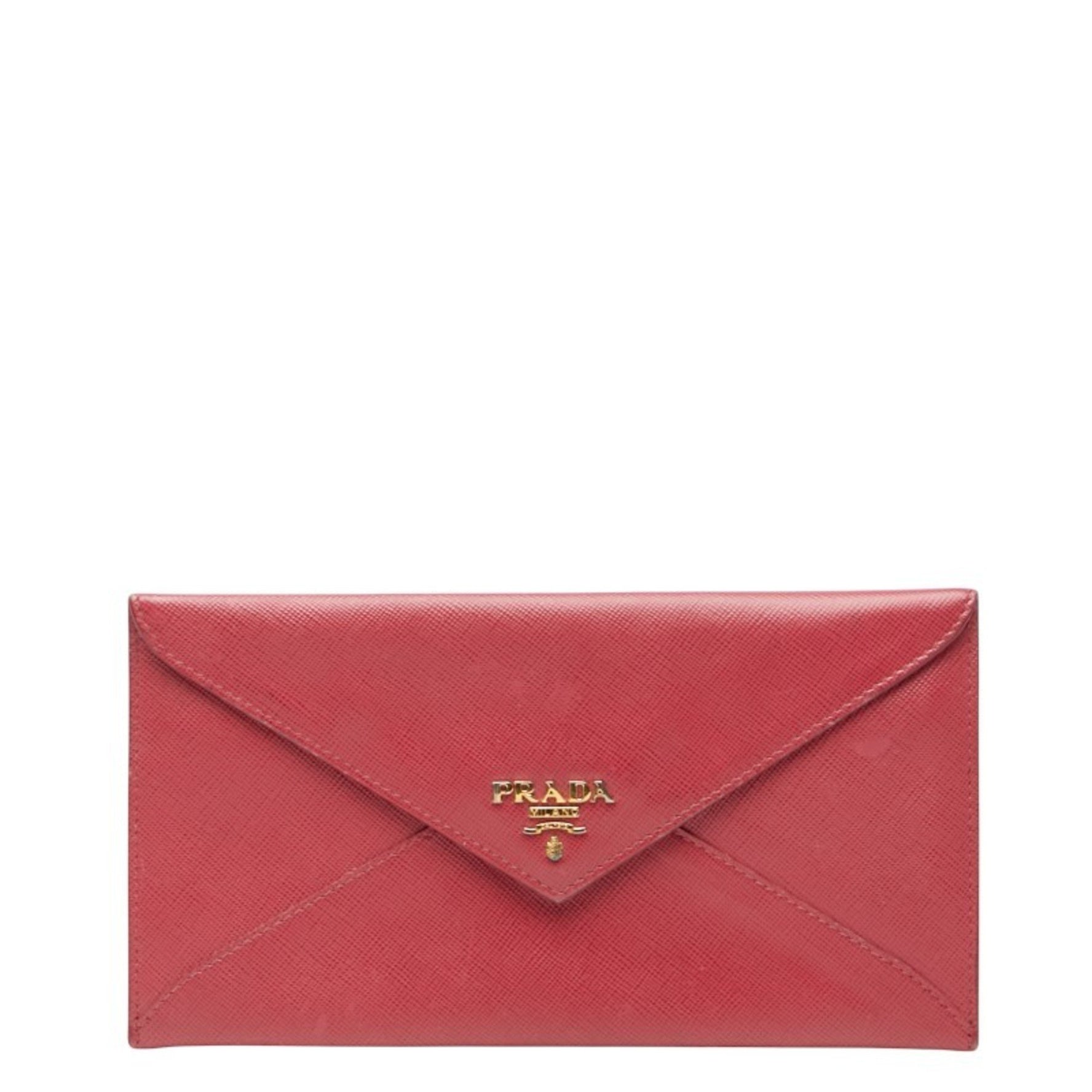 Prada Envelope Long Wallet Leather