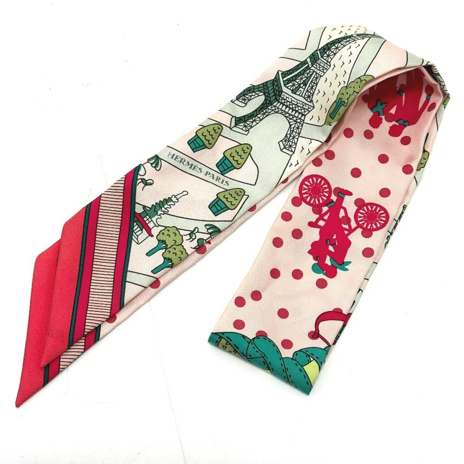 HERMES Twilly Scarf/Muffler, Silk