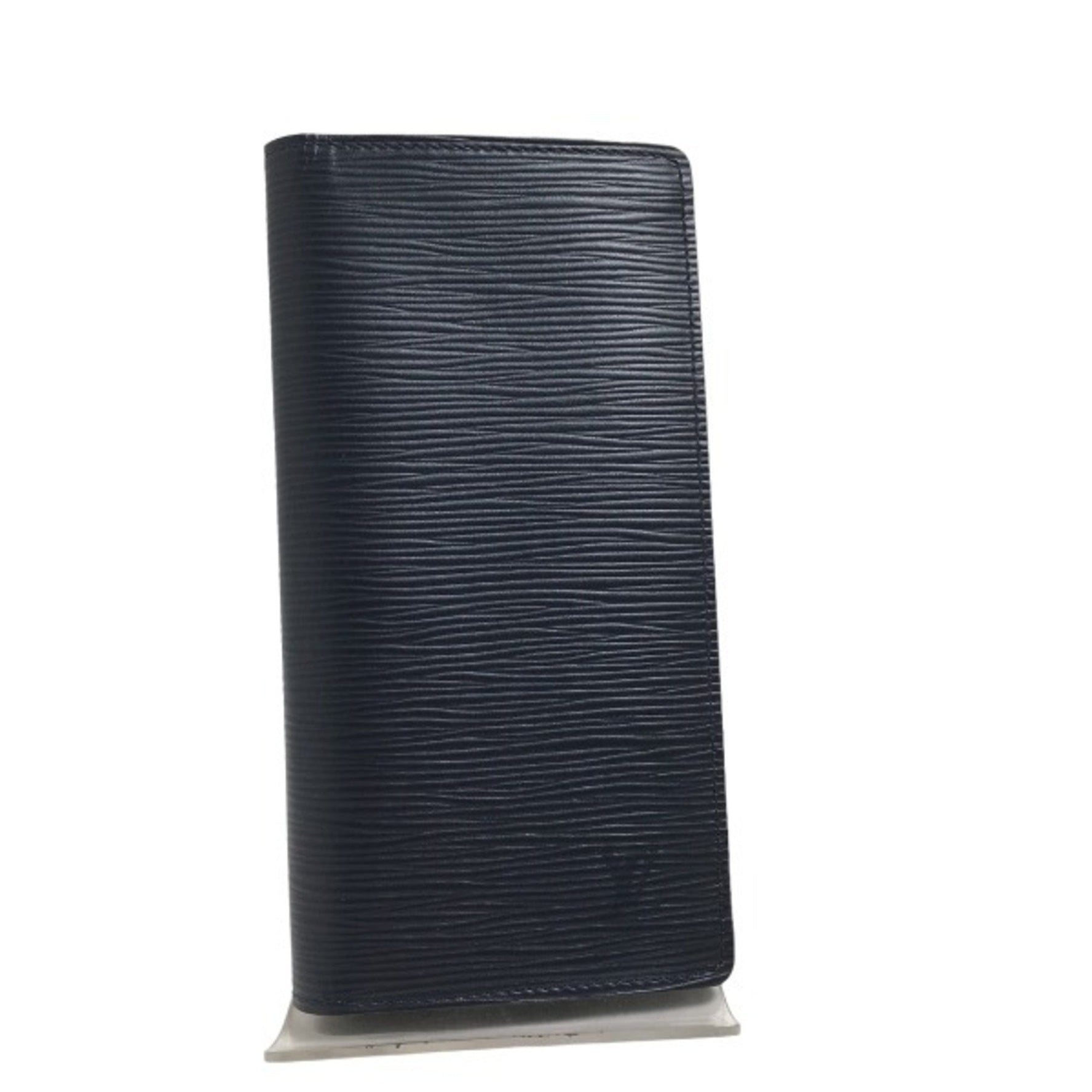 Louis Vuitton Portefeuille Blaza Epi Bifold Long Wallet with Coin Purse Blue Marine LV