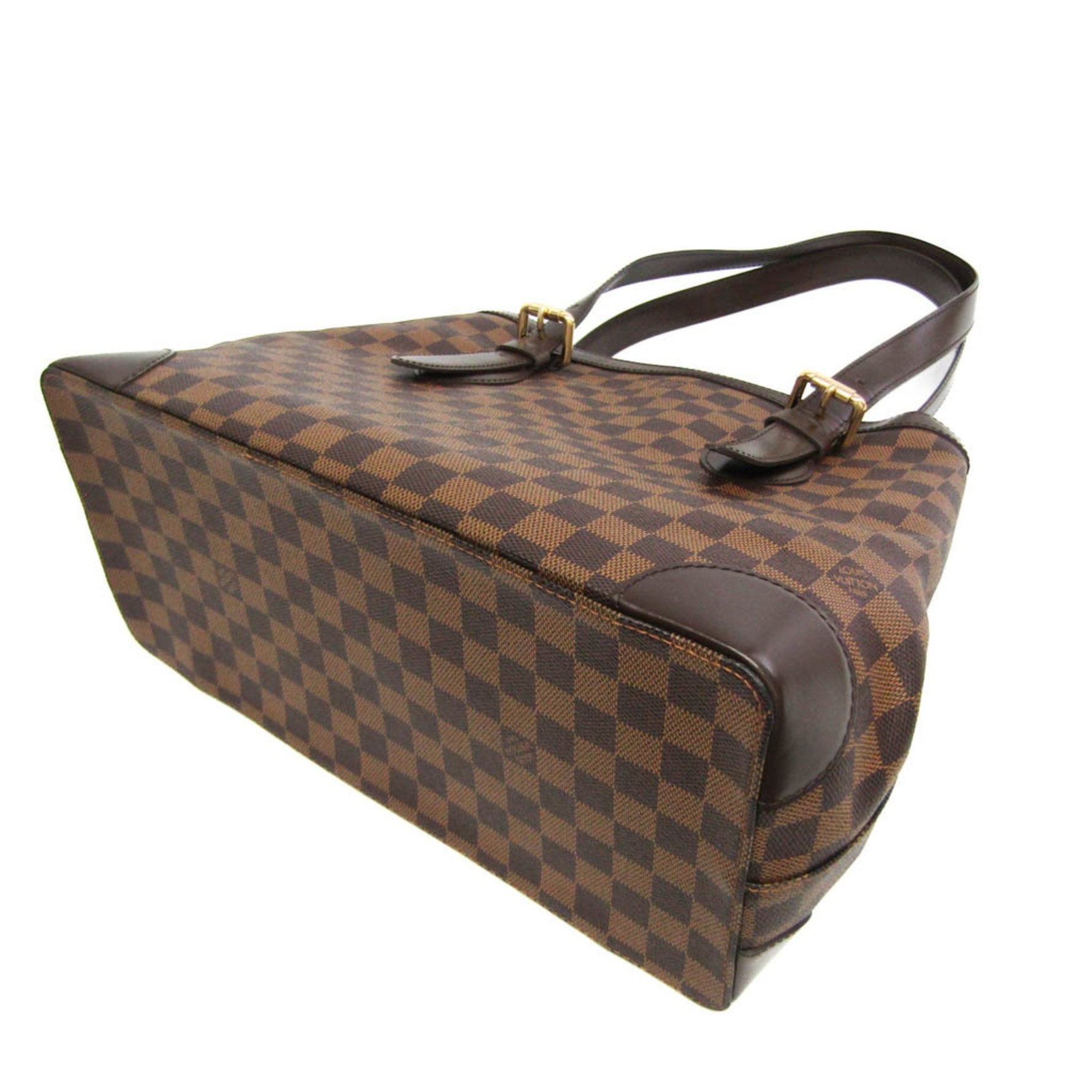 Louis Vuitton Damier Hampstead MM N51204 Women's Shoulder Bag,Tote Bag Brown