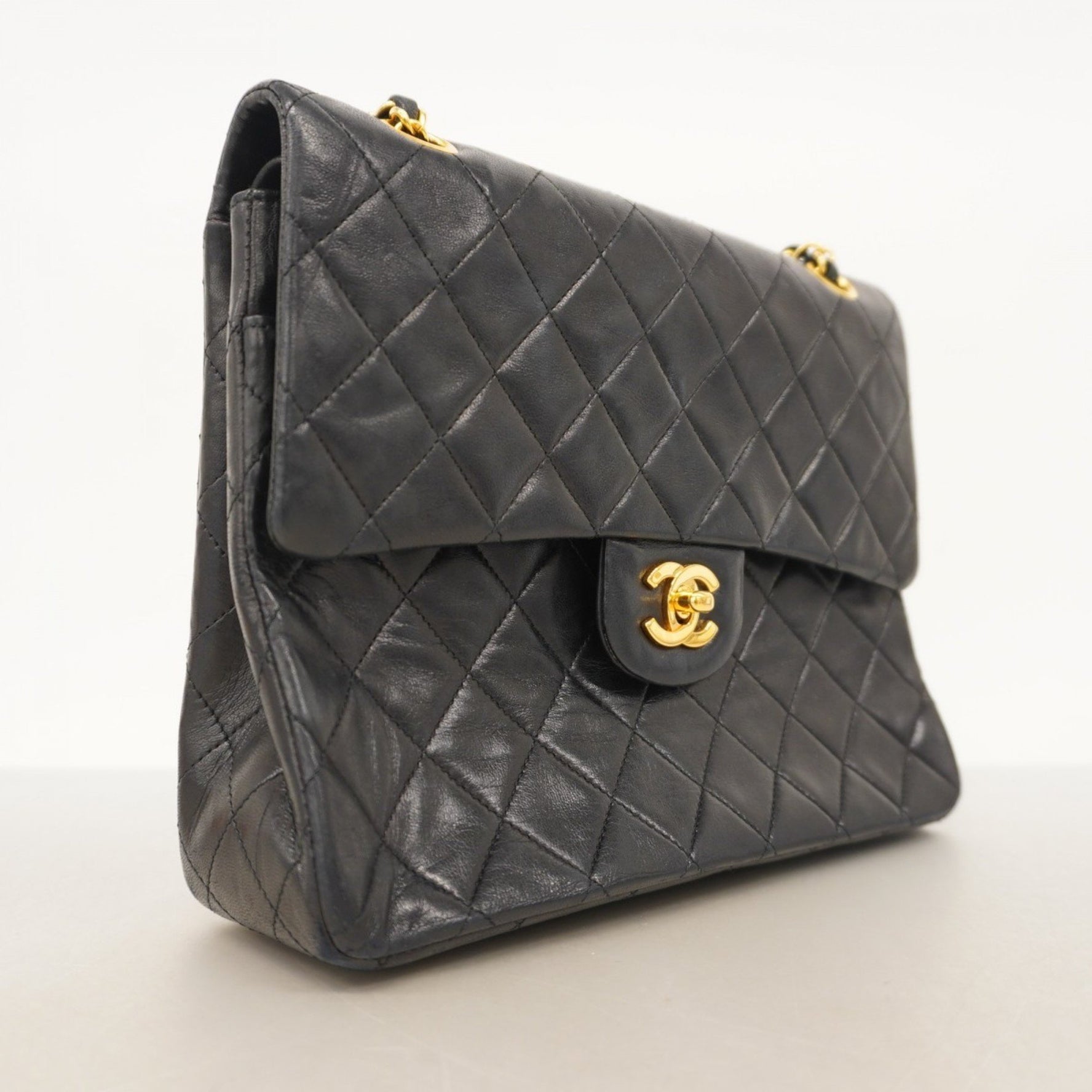 Chanel Matelasse Shoulder Bag with Double Flap and Chain, Lambskin