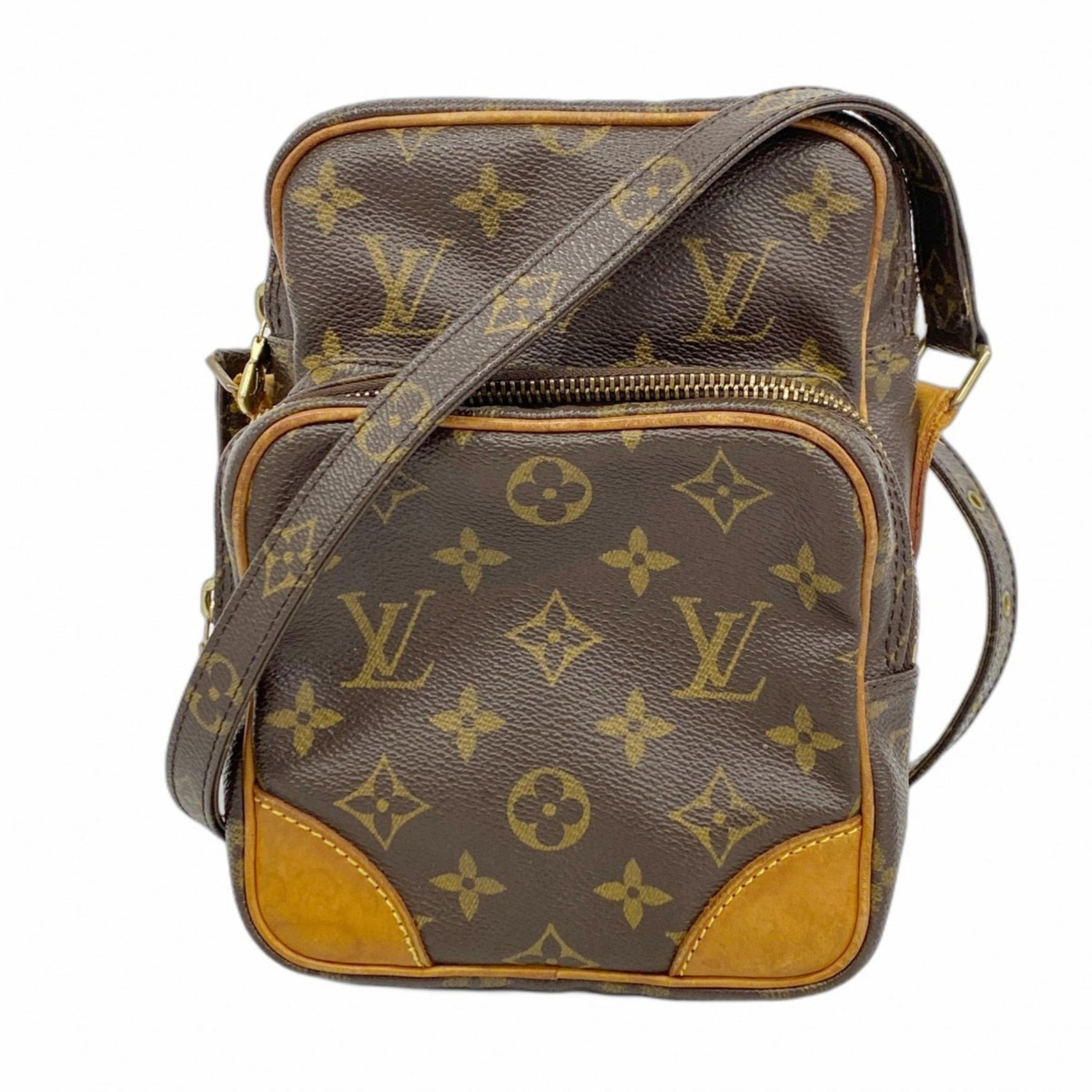 Louis Vuitton Monogram Amazon Shoulder Bag M45236 Brown Women's