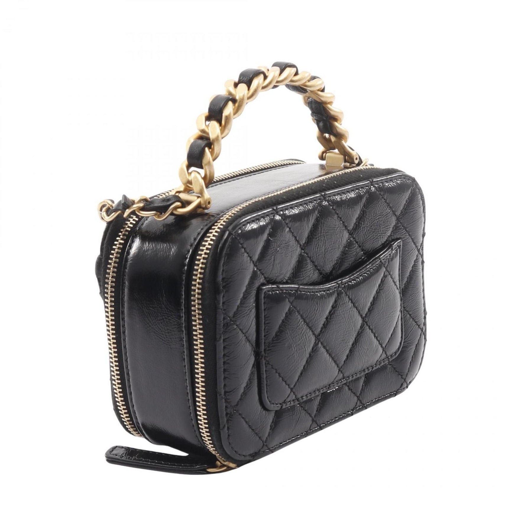 CHANEL Matelasse Shoulder Bag, Leather