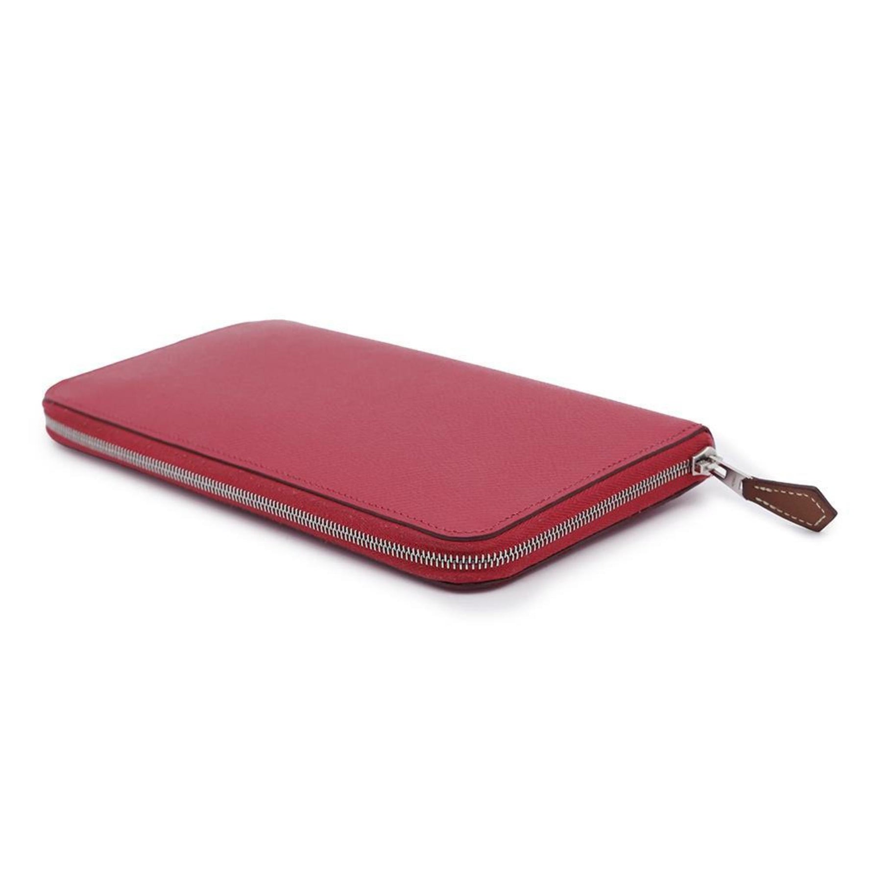 Hermes Long Wallet Azap Silk In Bougainvillea Epson A Engraved