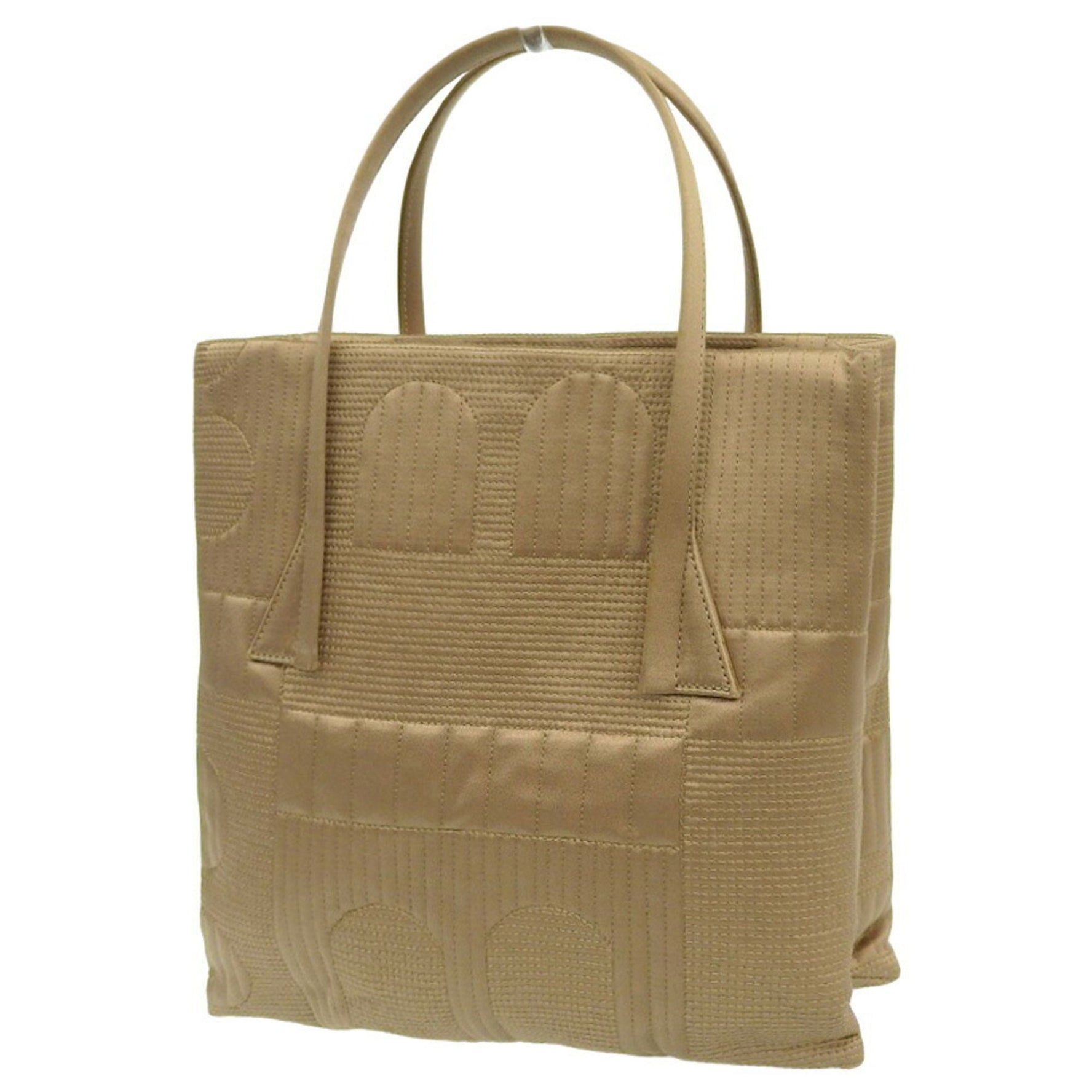 BALLY handbag canvas gold small